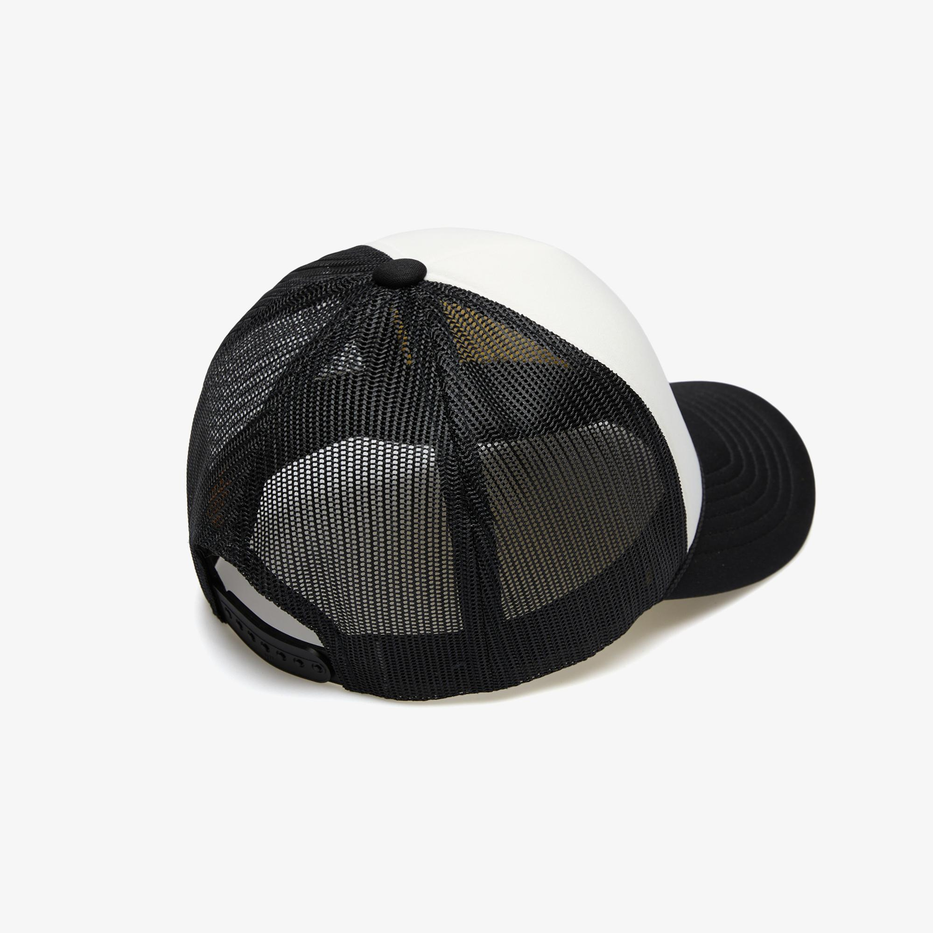 Market x HOSS Smiley Trucker Hat Erkek Beyaz Şapka