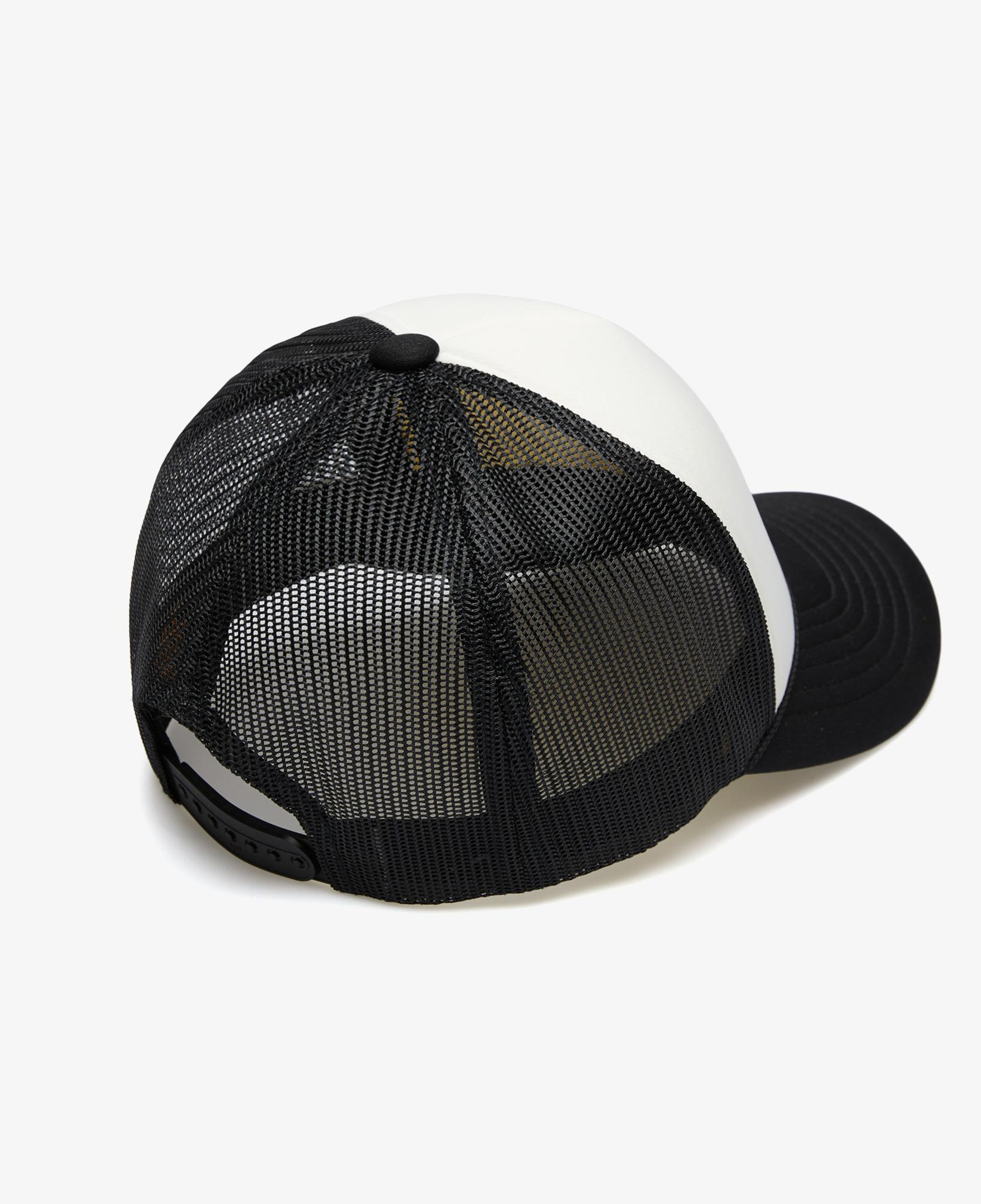 Market x HOSS Smiley Trucker Hat Erkek Beyaz Şapka