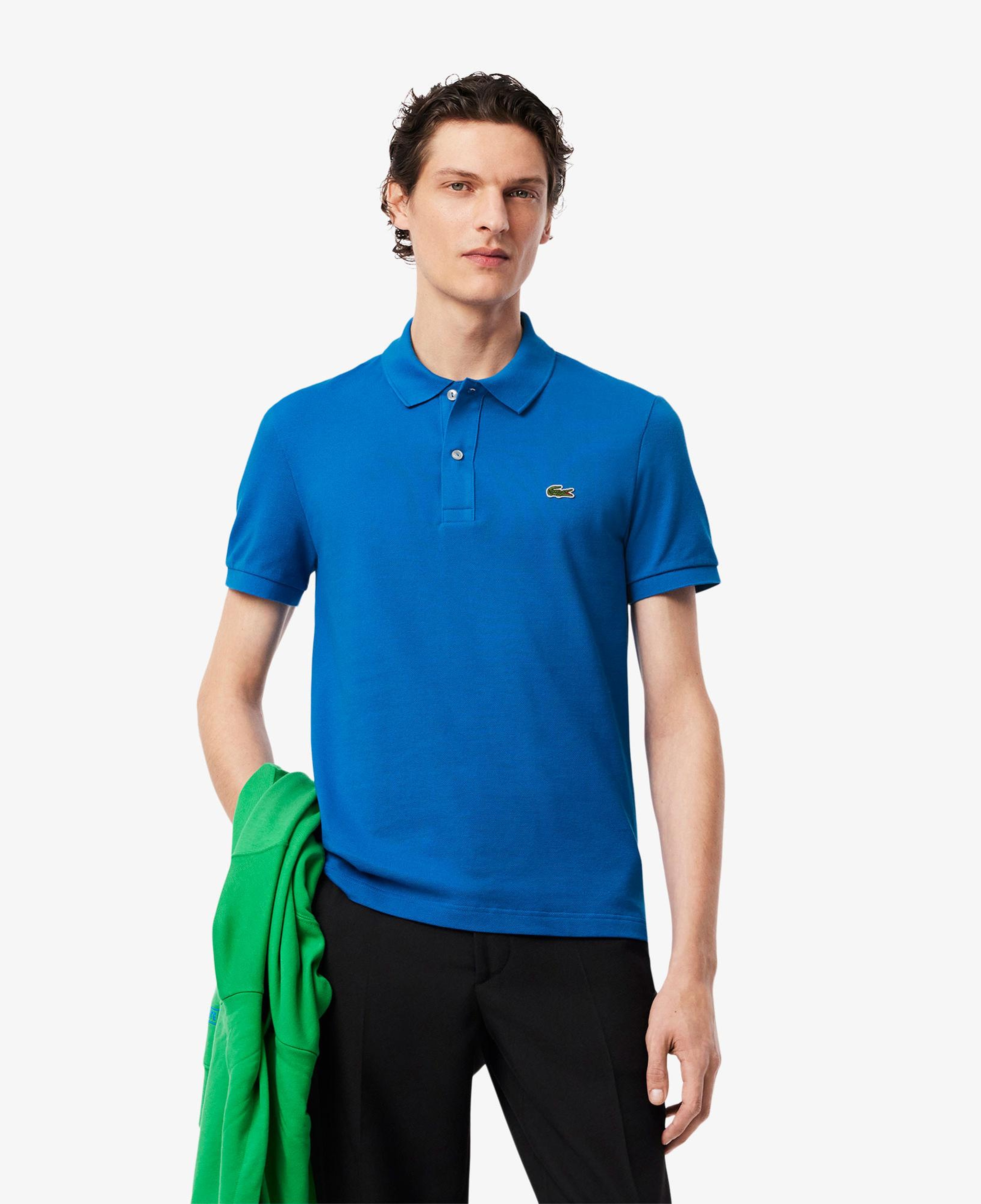 Lacoste L.12.12 Erkek Slim Fit Mavi Polo