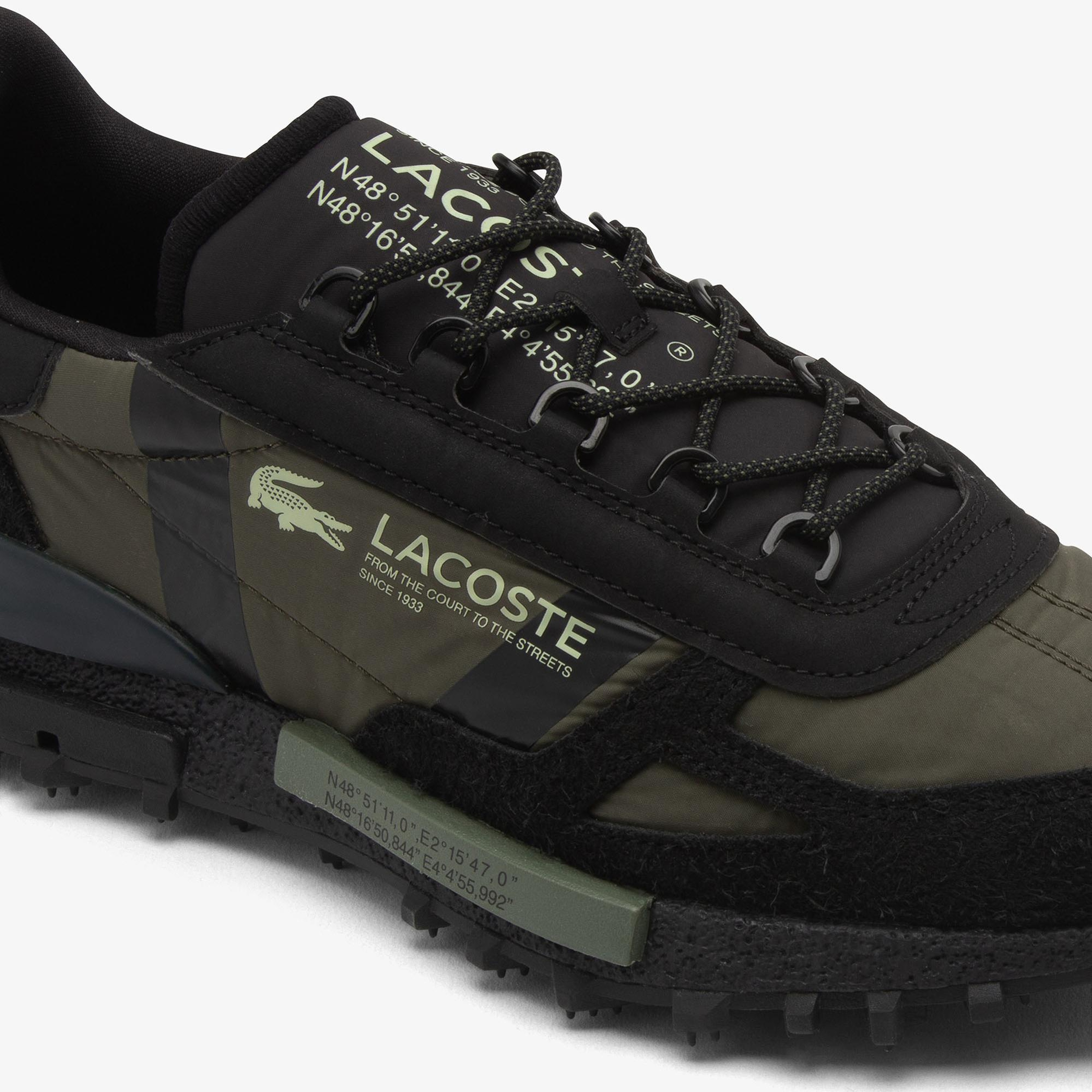 Lacoste Elite Active Erkek Siyah Sneaker