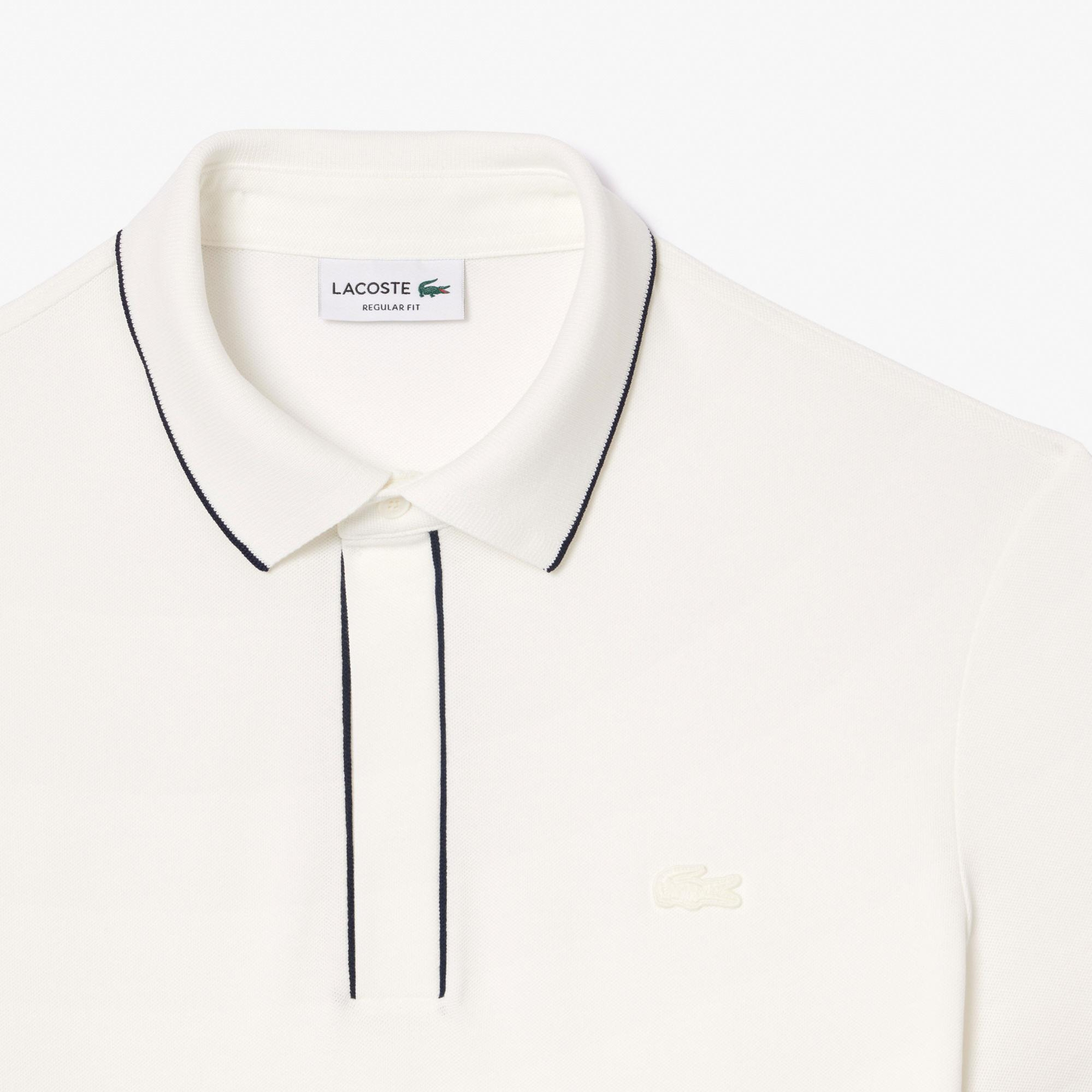 Lacoste Paris Erkek Regular Fit Beyaz Polo