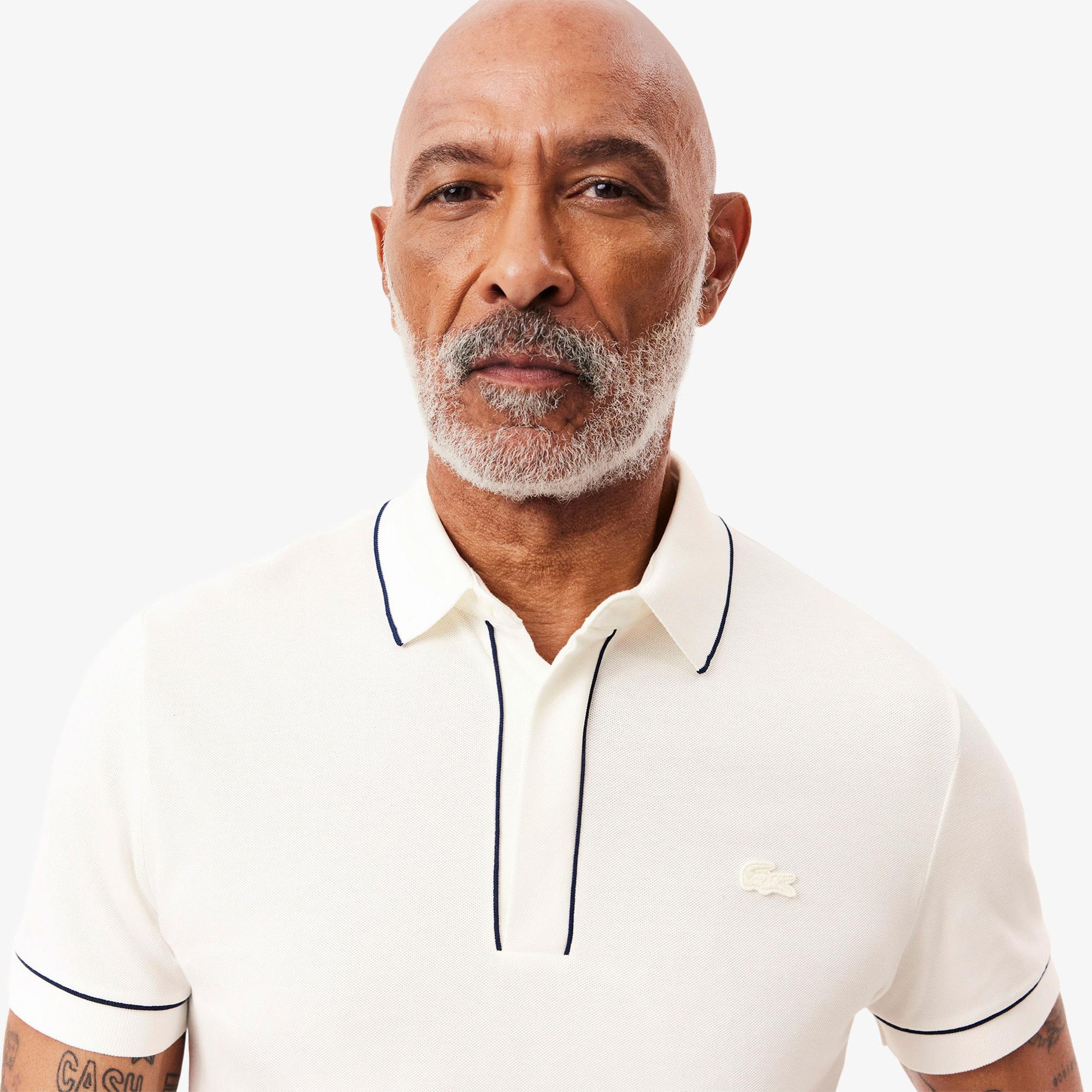 Lacoste Paris Erkek Regular Fit Beyaz Polo