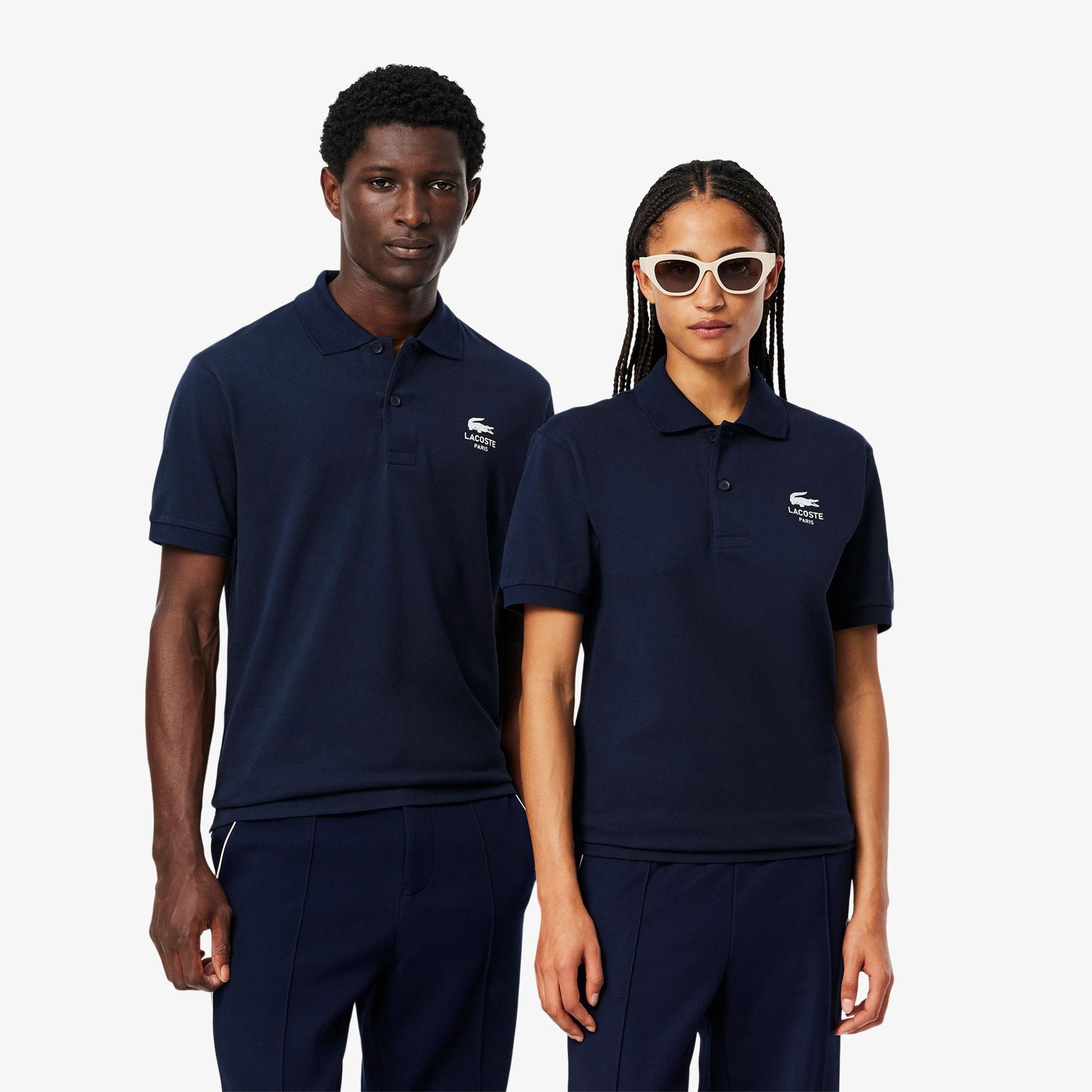 Lacoste L.12.12 Unisex Classic Fit Lacivert Polo