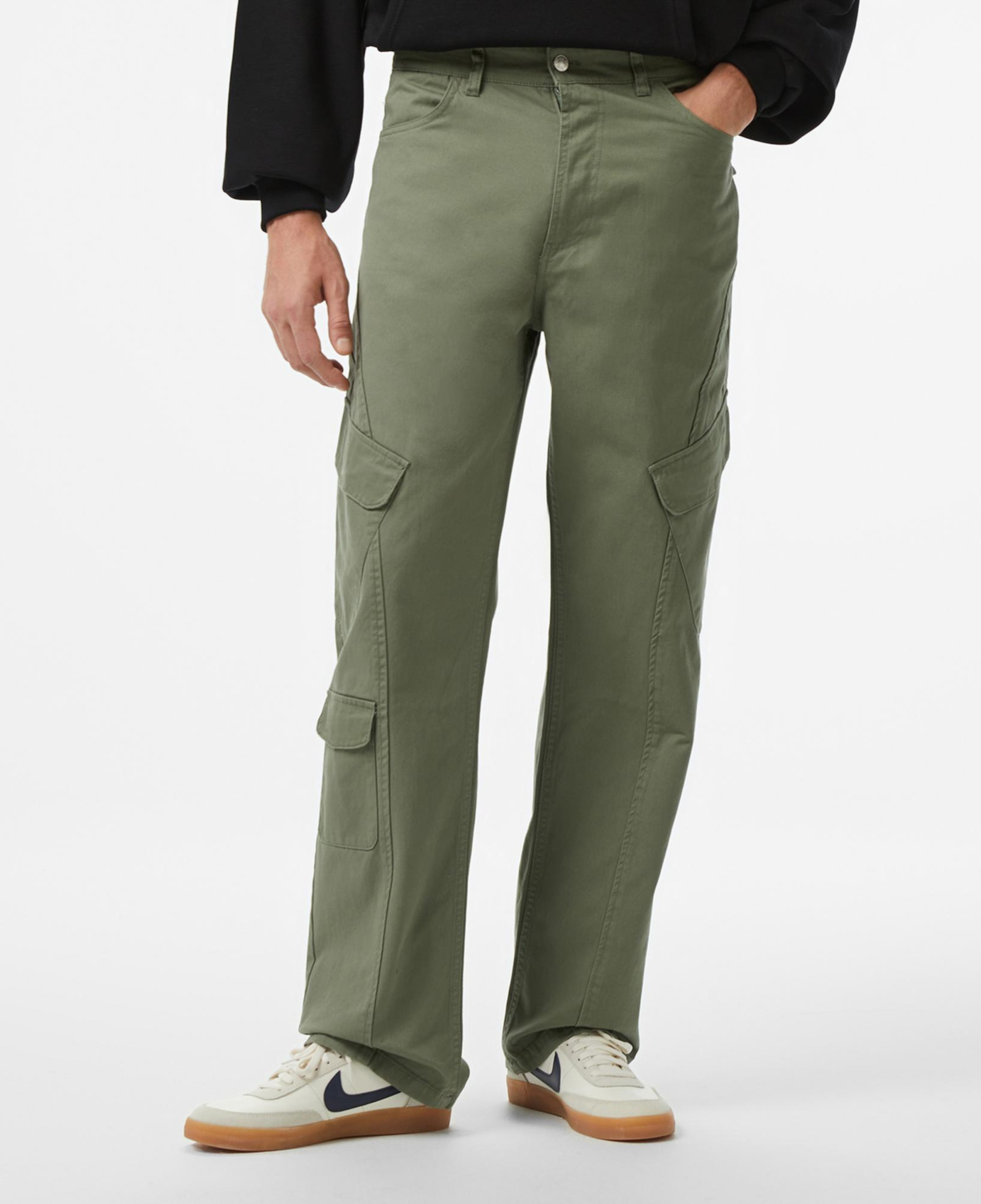 Karl Kani Og Slanted Pocket Cargo Erkek Yeşil Pantolon