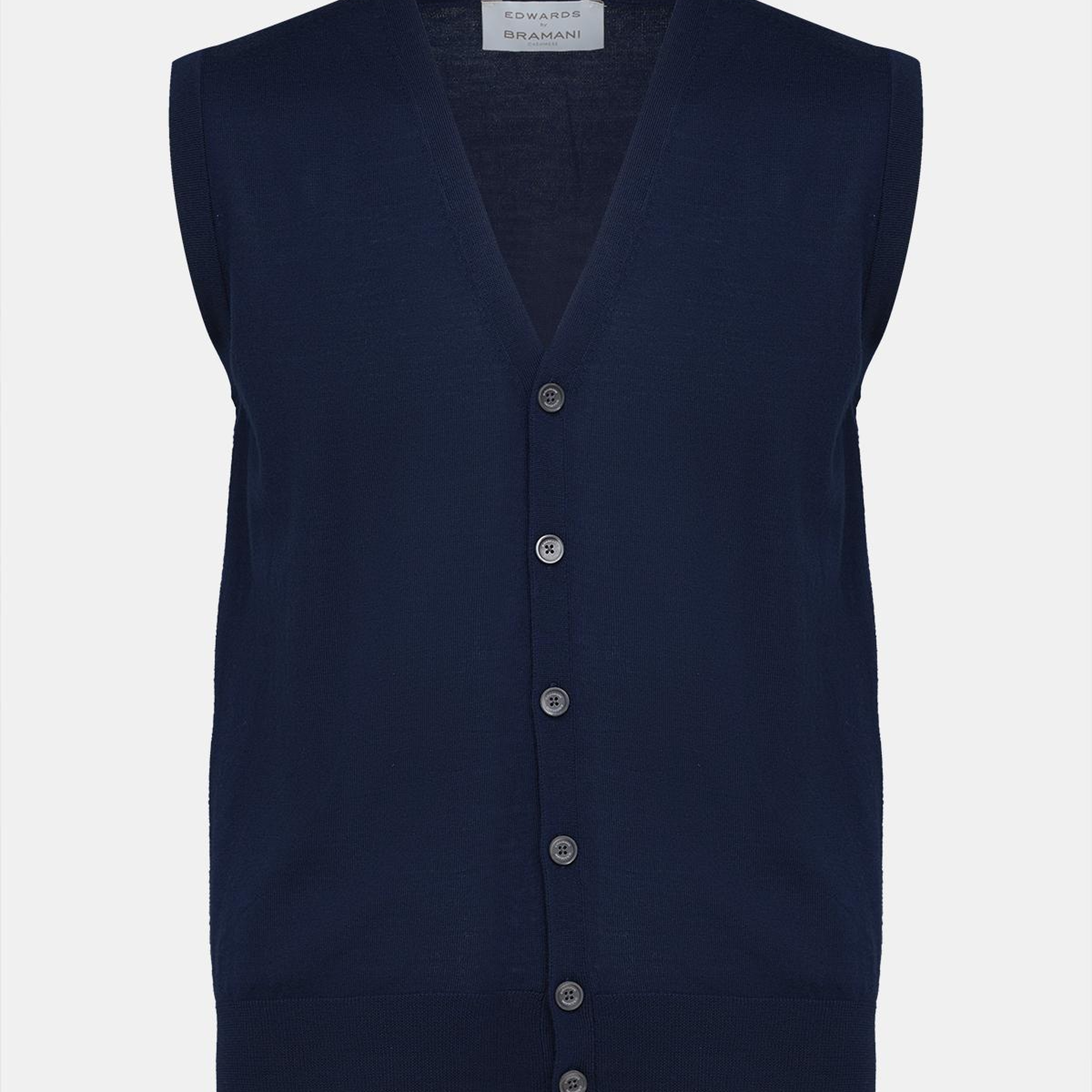 Erkek Lacivert Yün Süveter