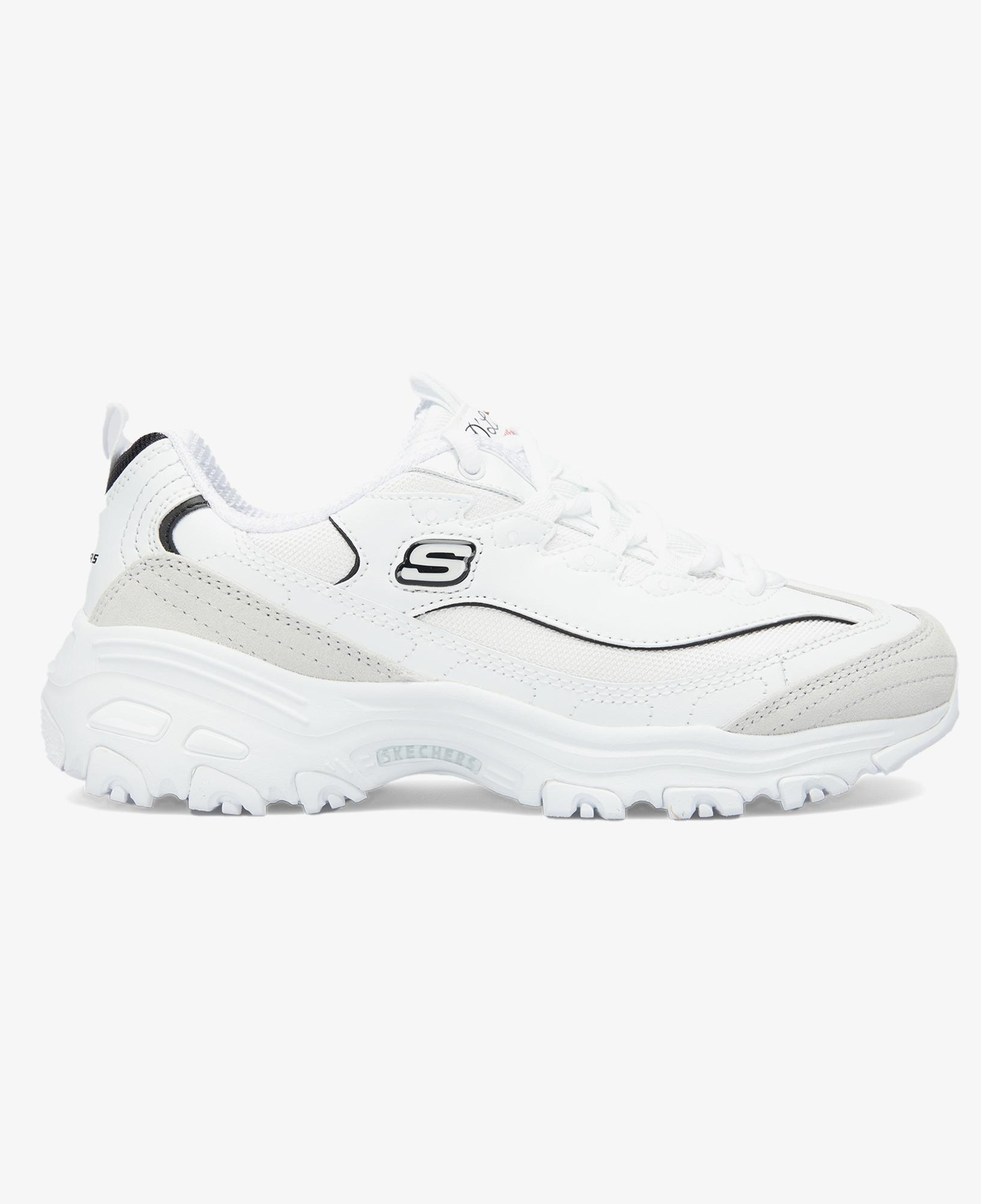 Skechers D'Lites New Heat Kadın Beyaz Spor Ayakkabı