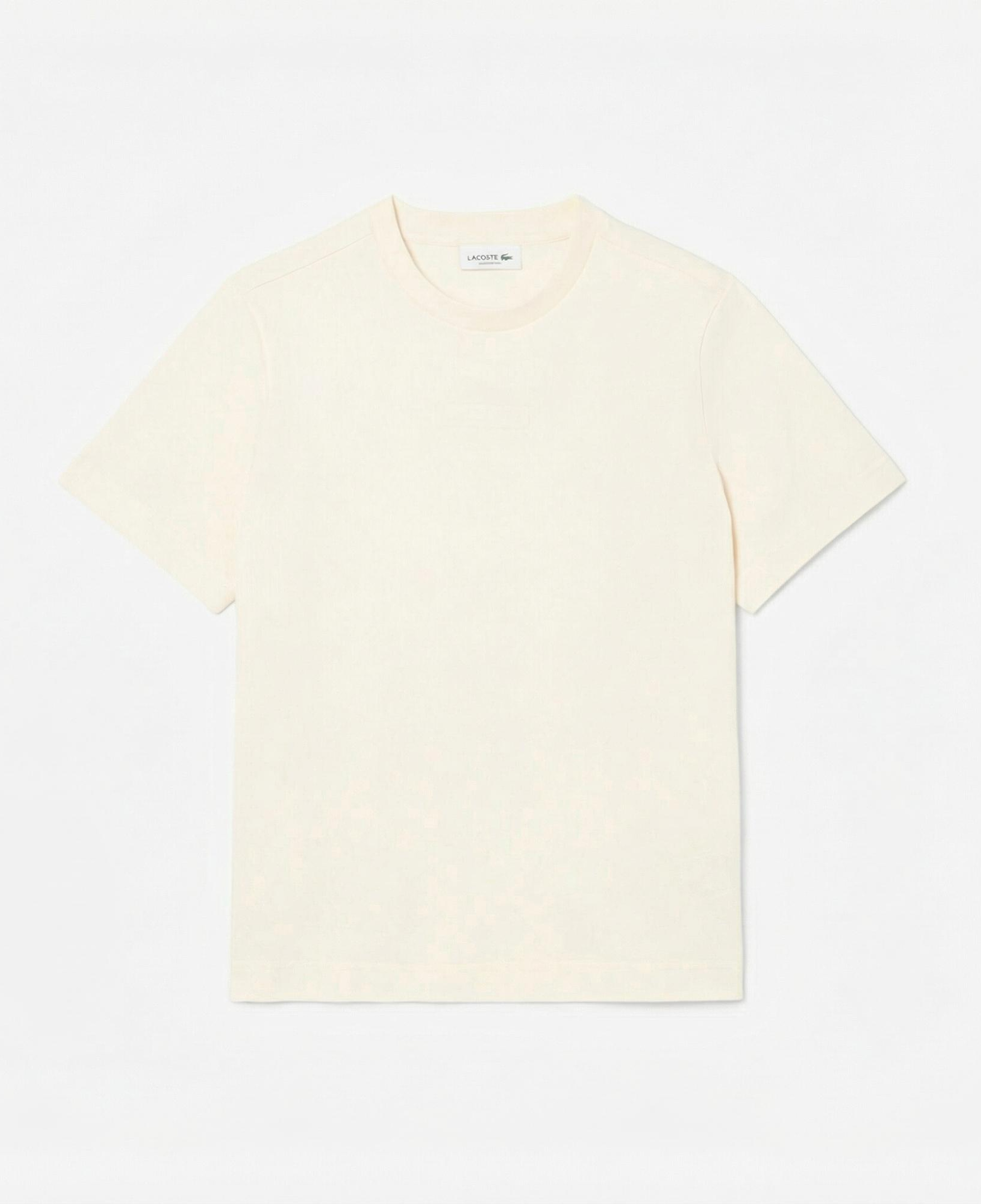 Lacoste Print Kadın Bej T-Shirt