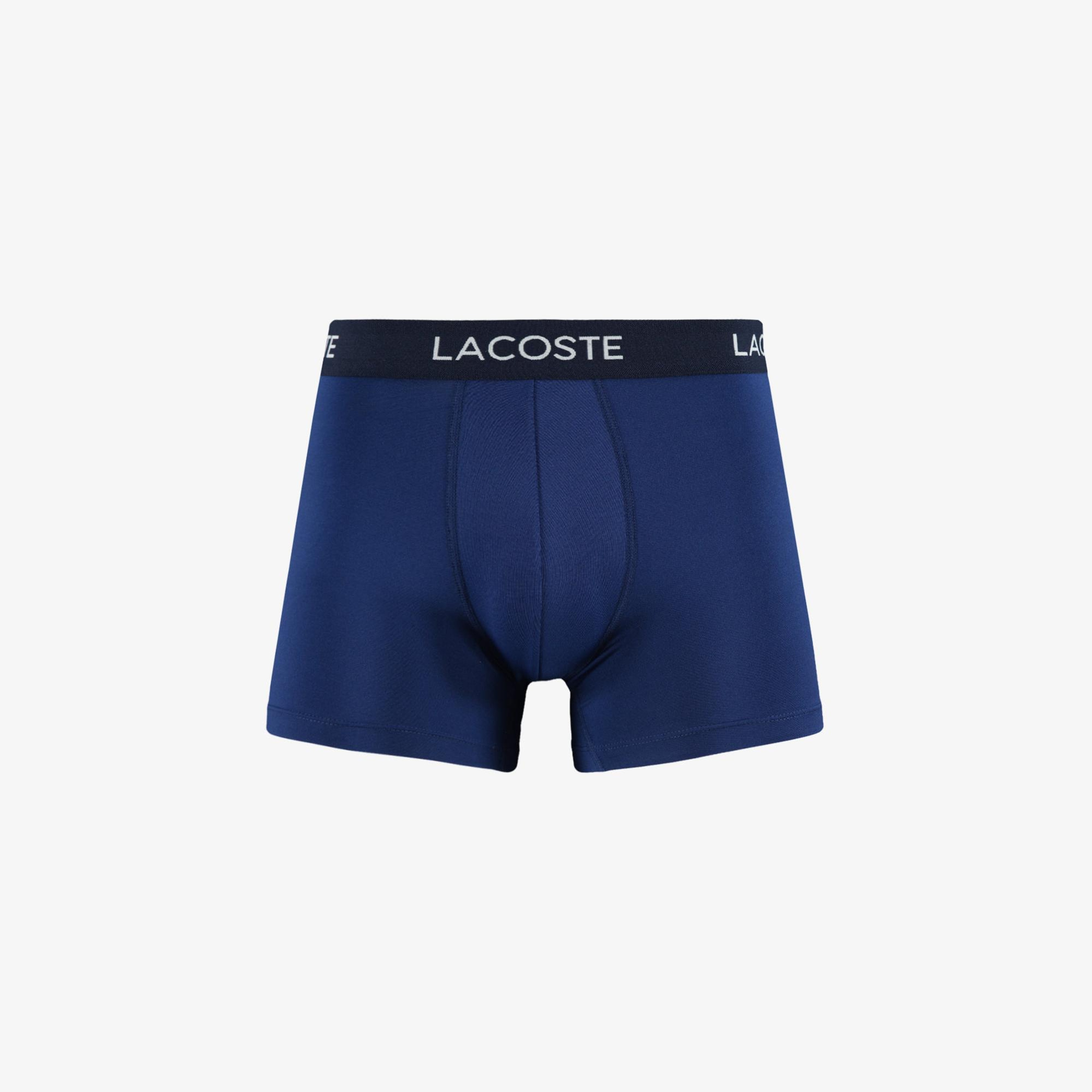 Lacoste Erkek 3'lü Renkli Boxer