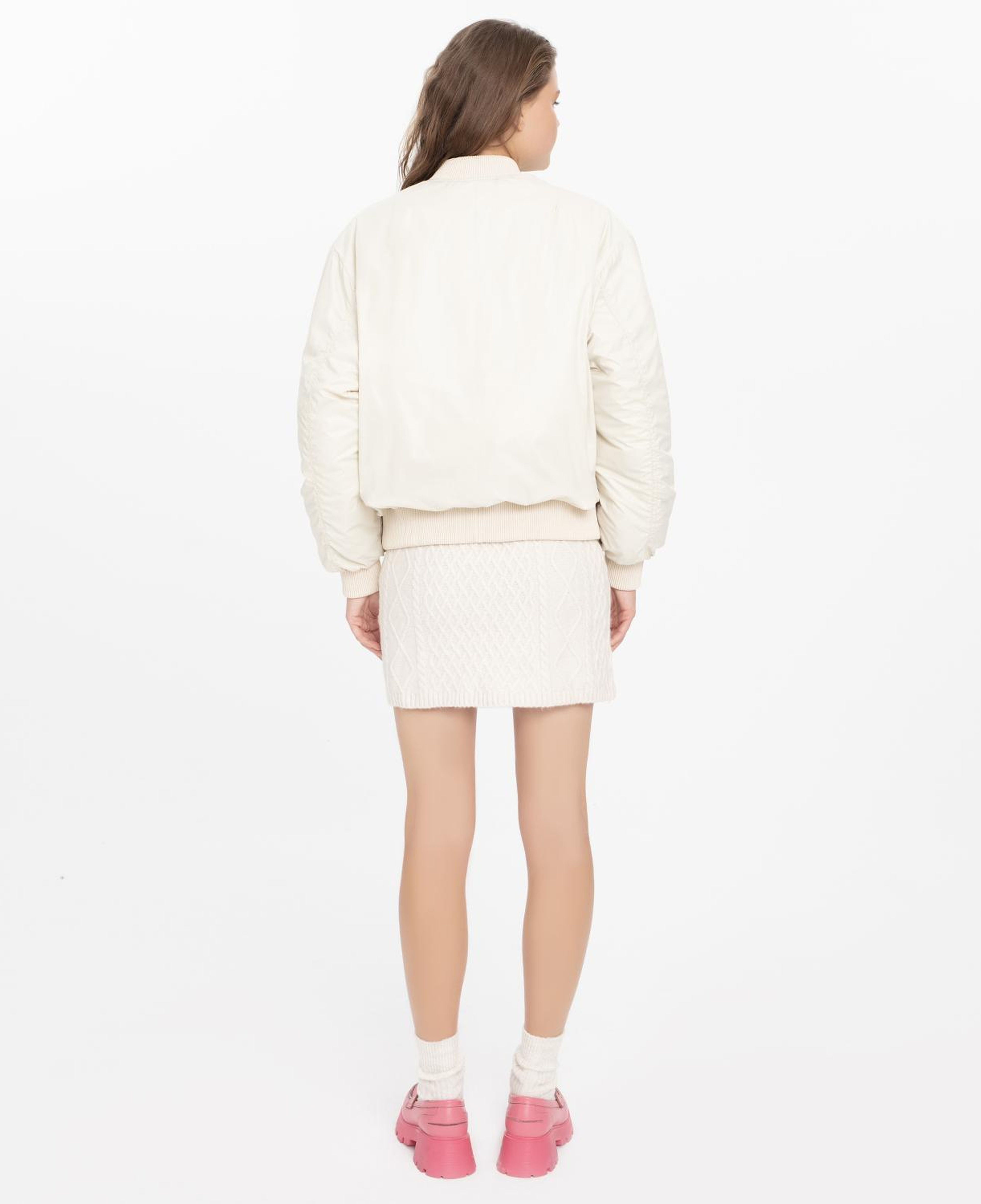 Aulora Kadın Çift Taraflı Deri Bomber