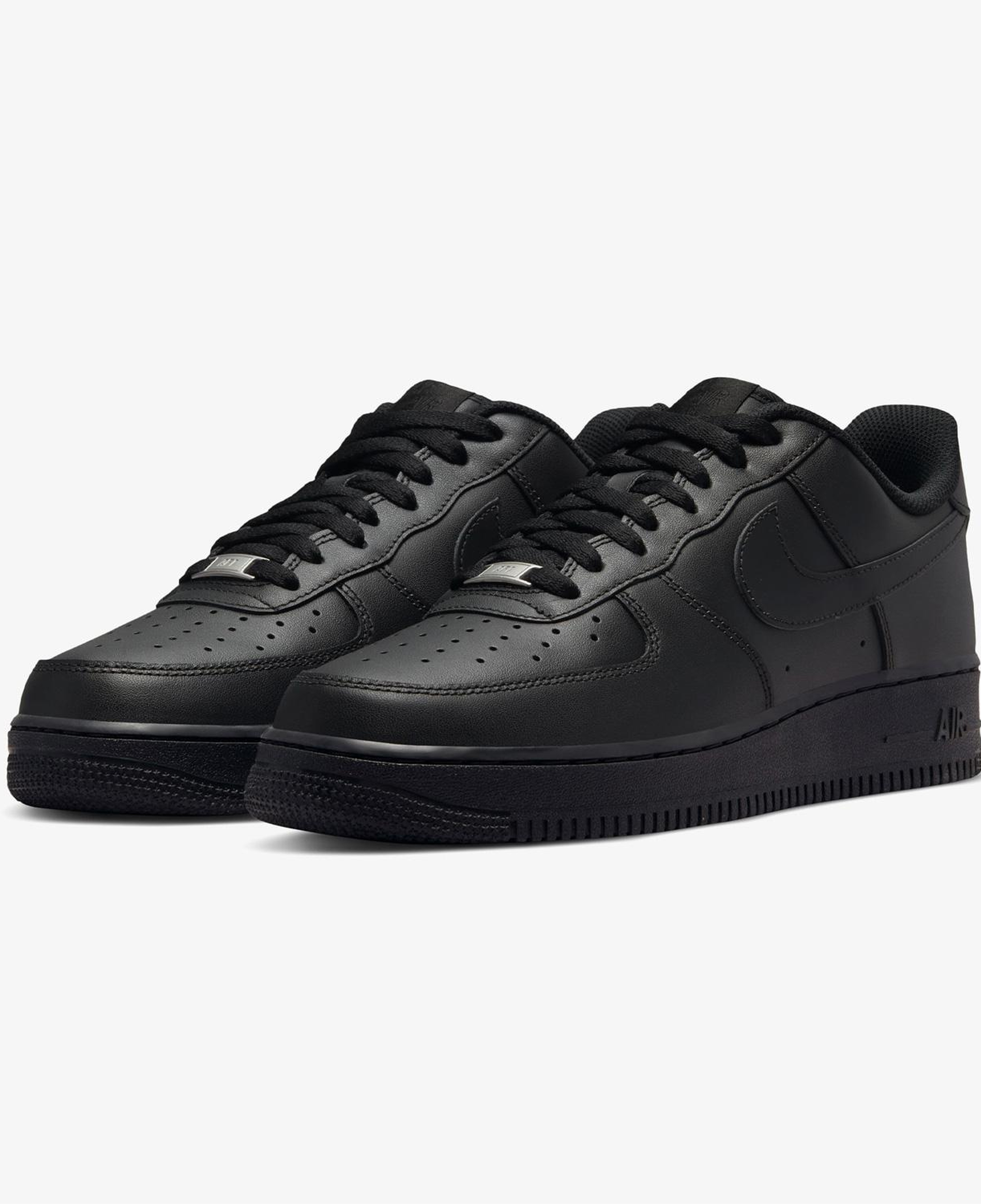 Nike Air Force 1 '07 Erkek Siyah Spor Ayakkabı