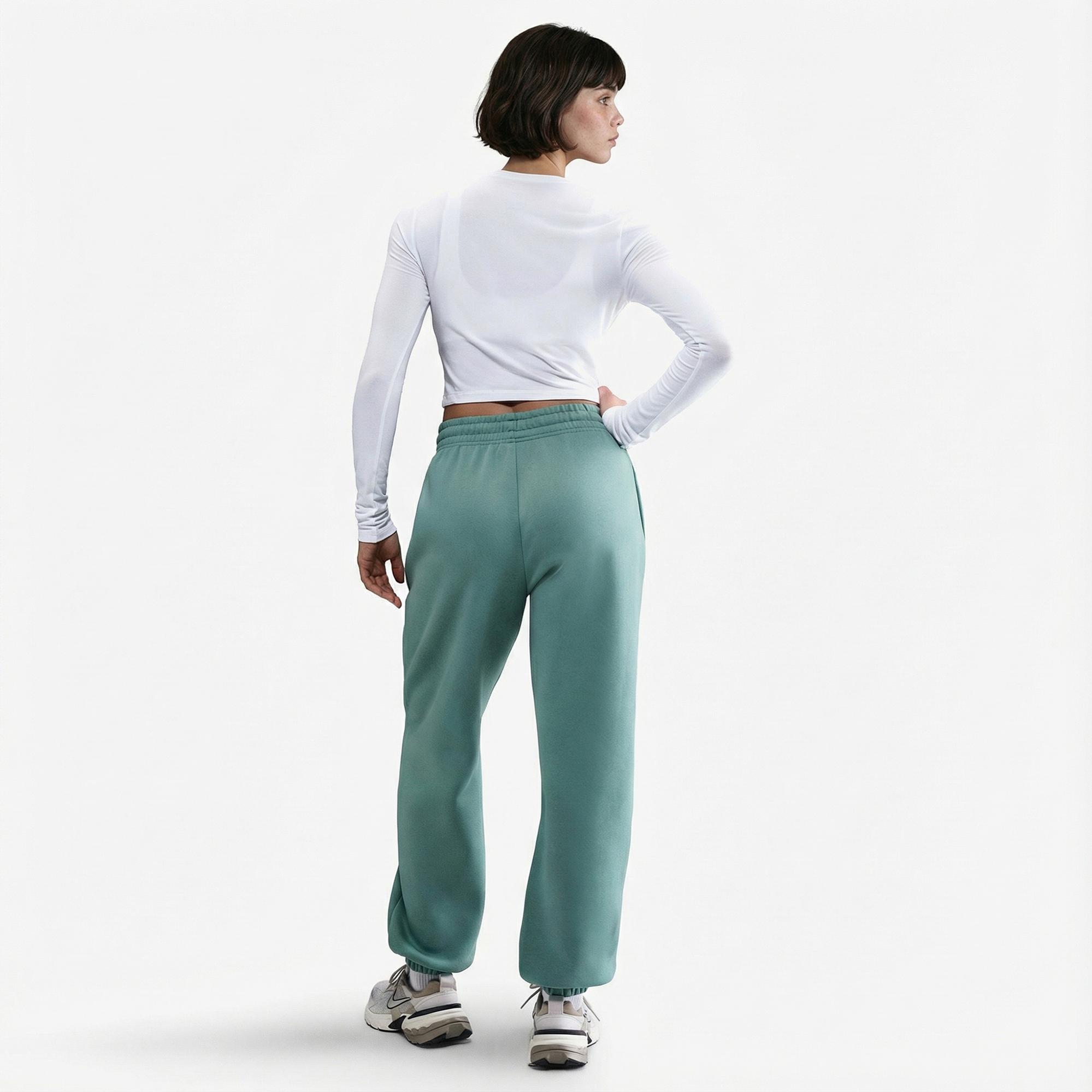 Nike Sportswear Phoenix Fleece Kadın Yeşil Eşofman Altı