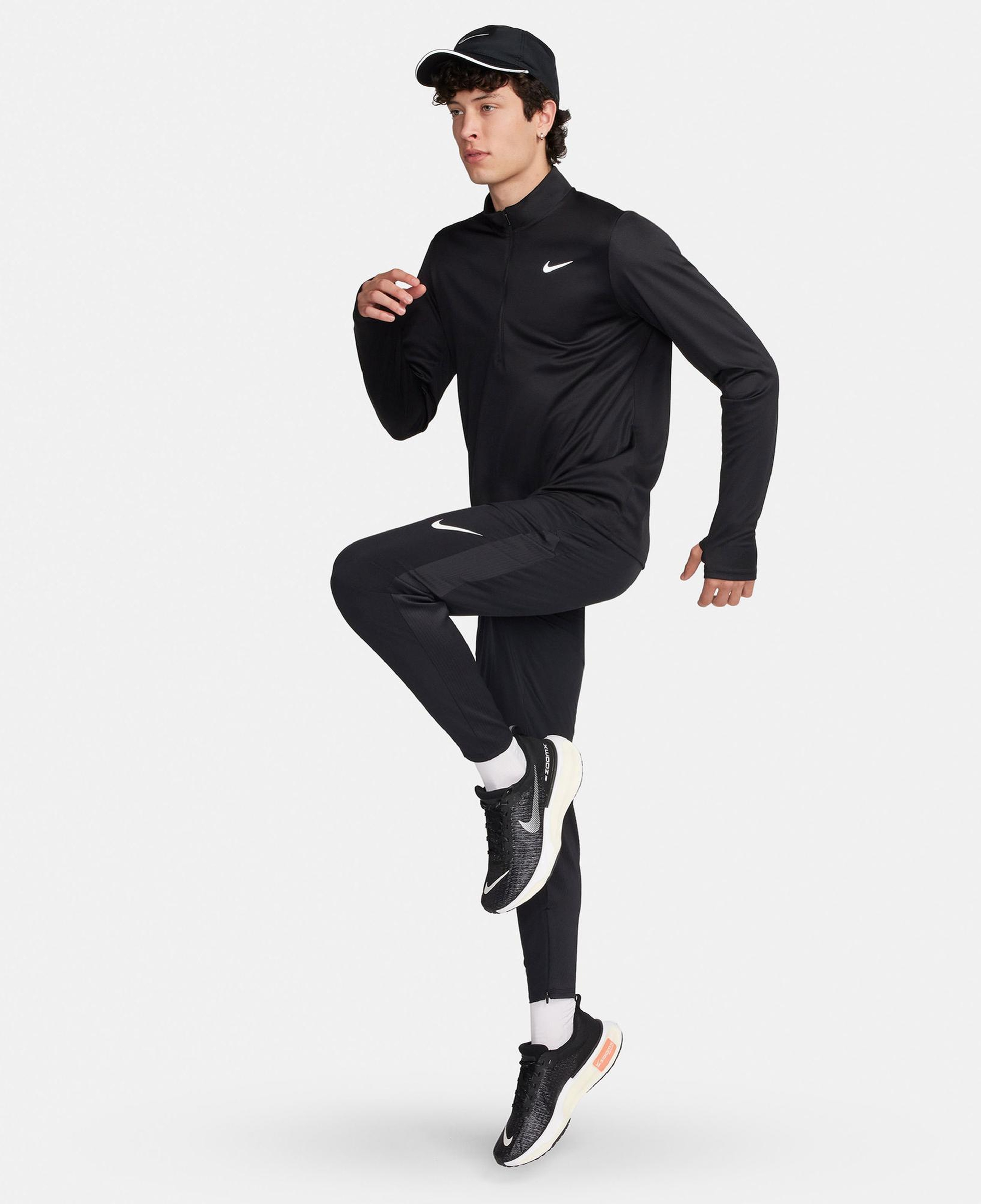 Nike Dri-Fit Pacer Erkek Siyah T-Shirt