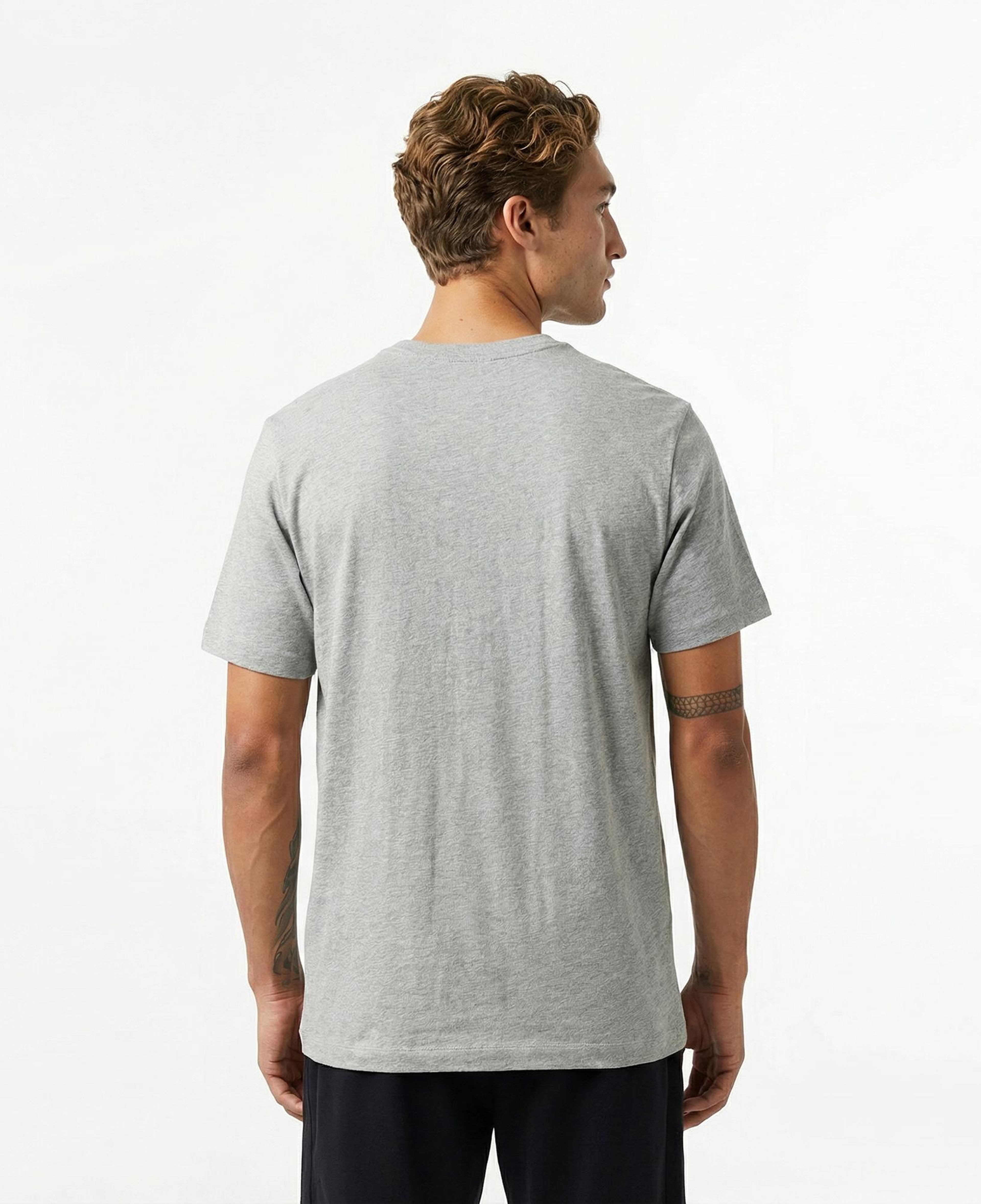 Nike Sportswear Club Erkek Gri T-Shirt