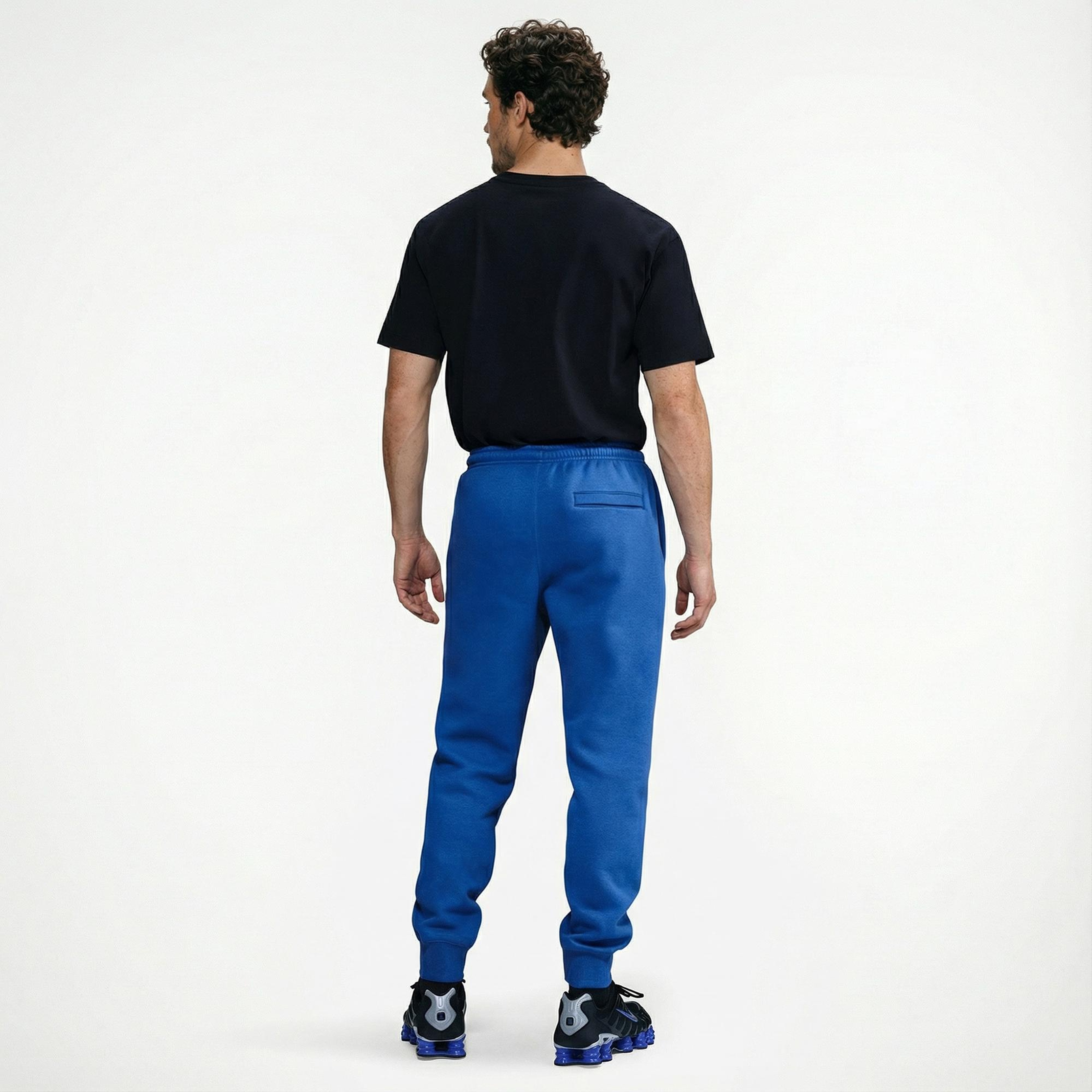 Nike Club Erkek Mavi Eşofman Altı