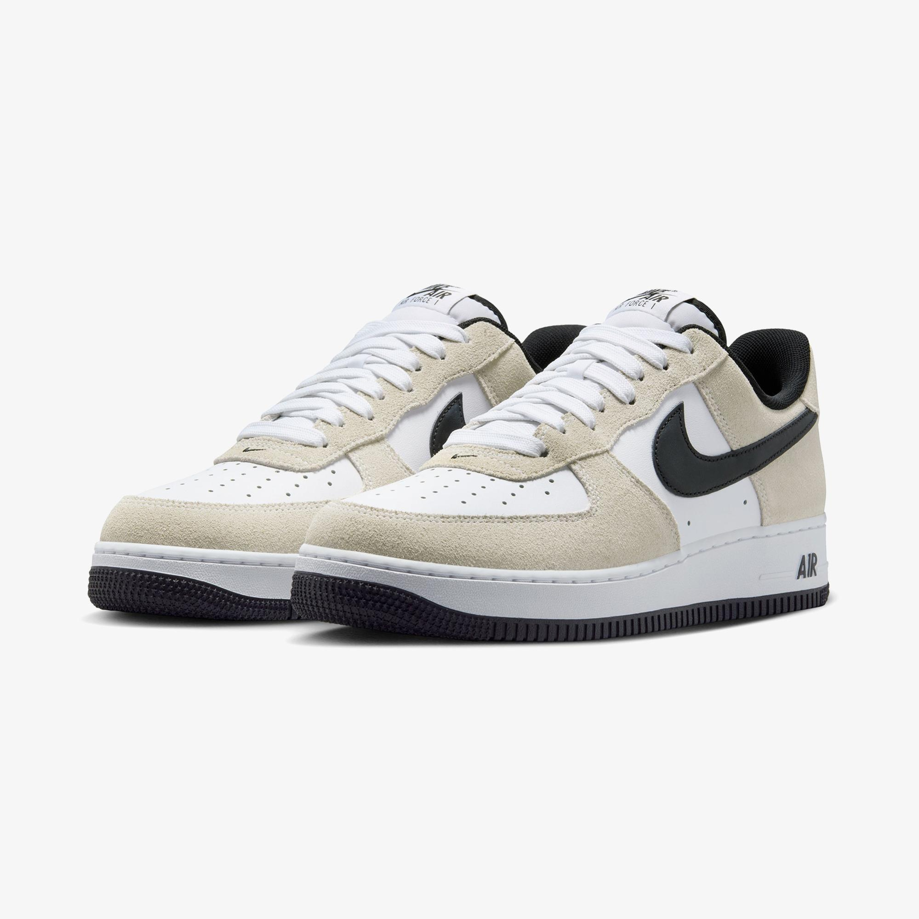 Nike Air Force 1 '07 LV8 Erkek Beyaz Spor Ayakkabı