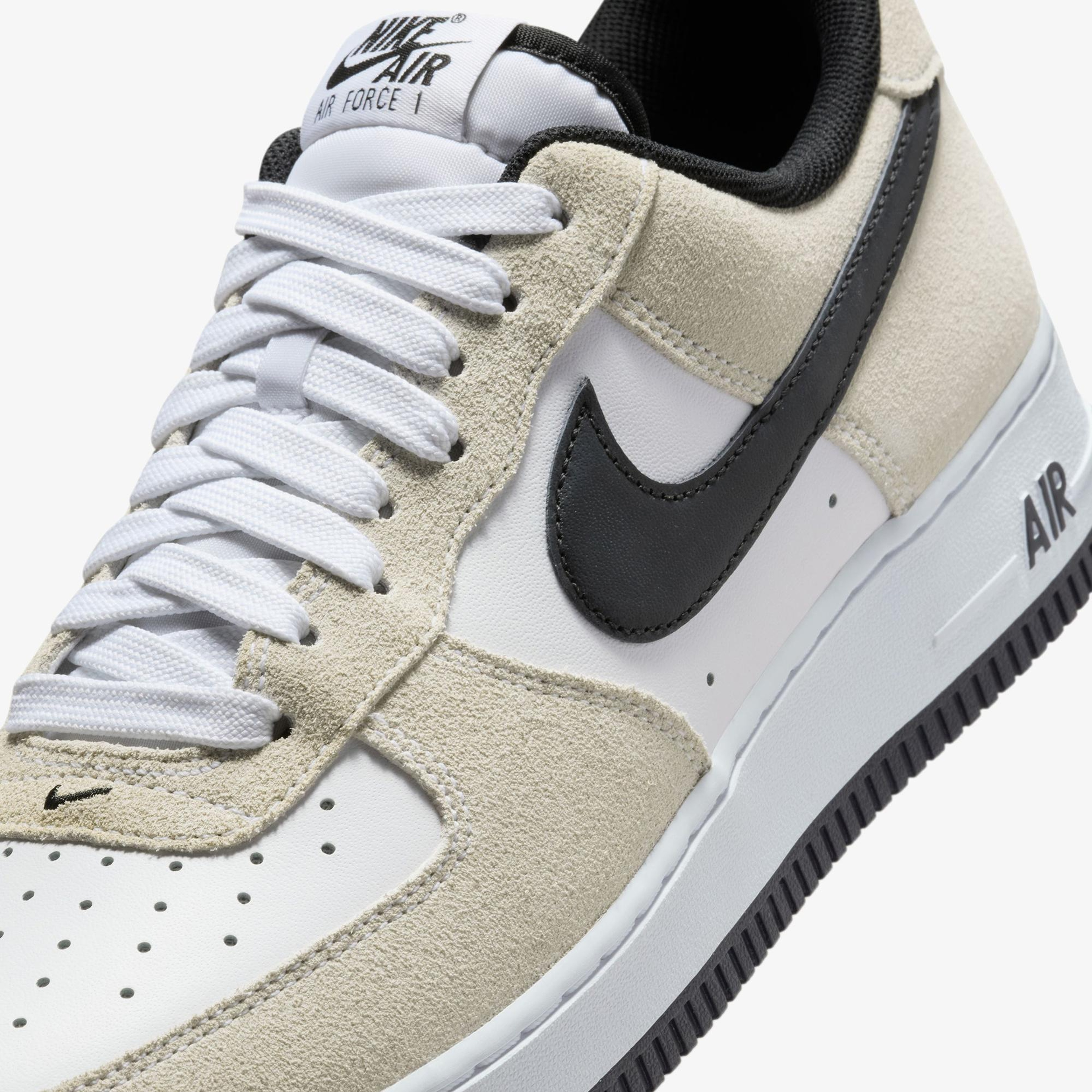Nike Air Force 1 '07 LV8 Erkek Beyaz Spor Ayakkabı