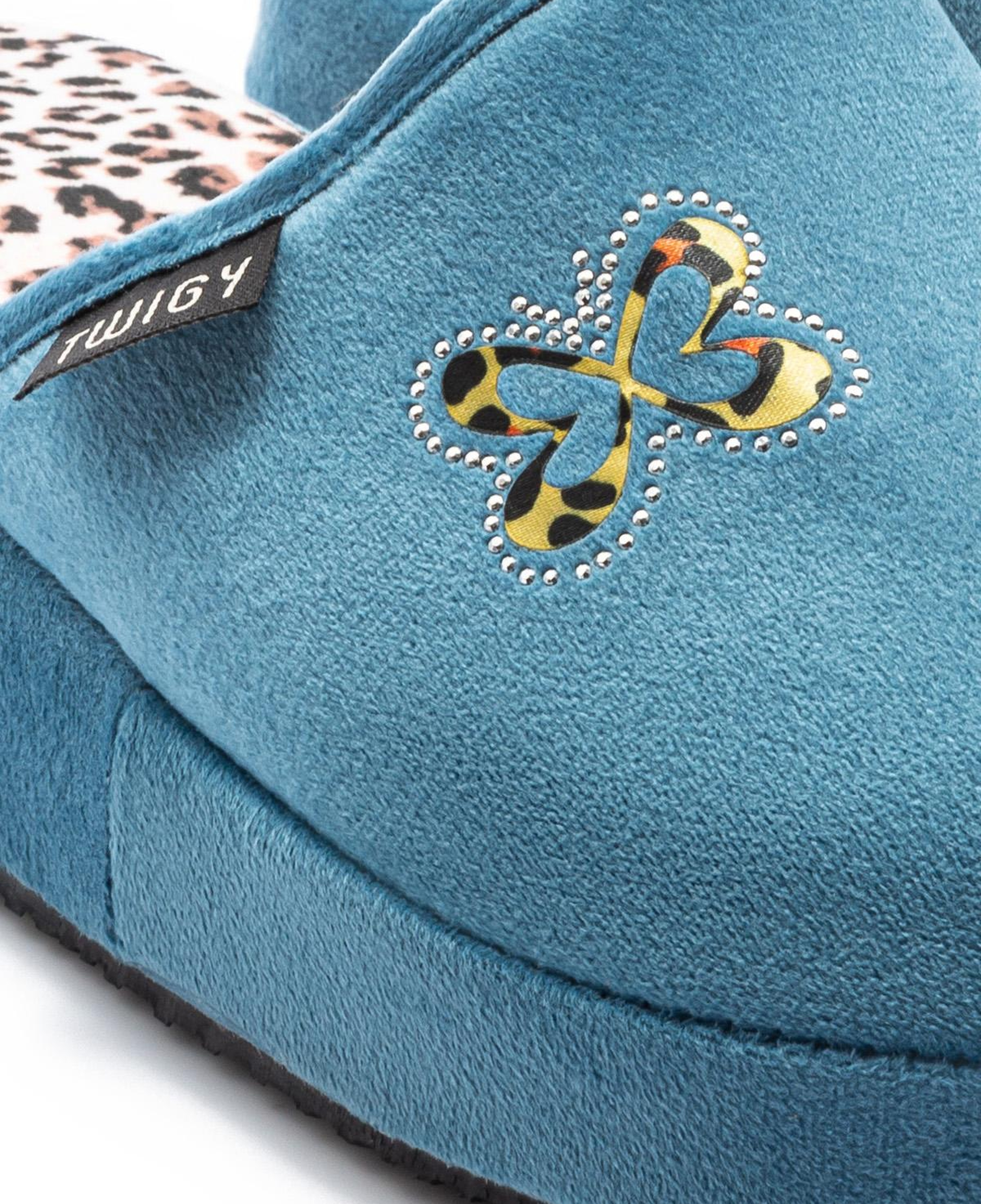 Kelebek Kadın Ev Terliği Mavi 36/40