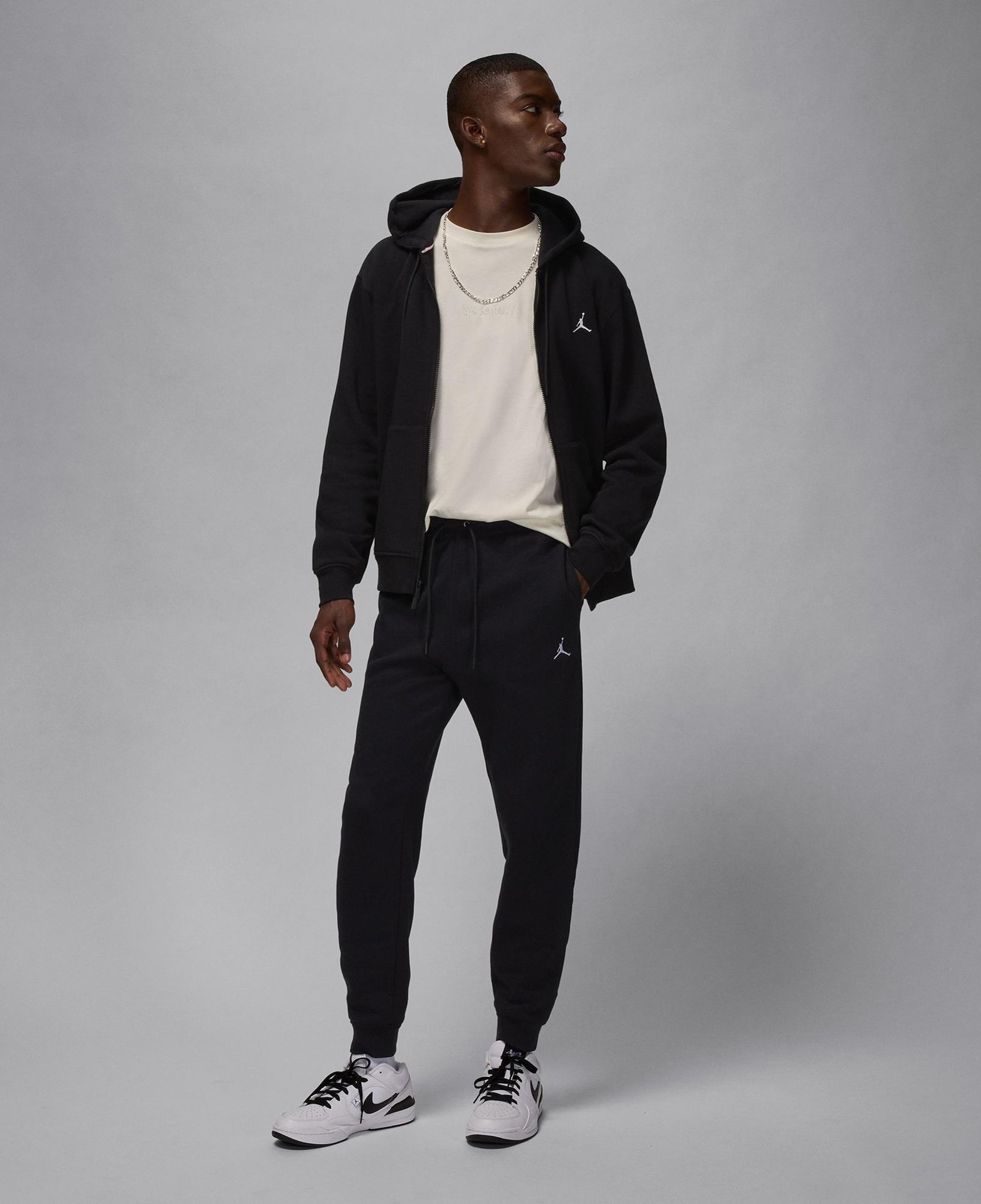 Jordan Brooklyn Fleece Erkek Siyah Eşofman Altı