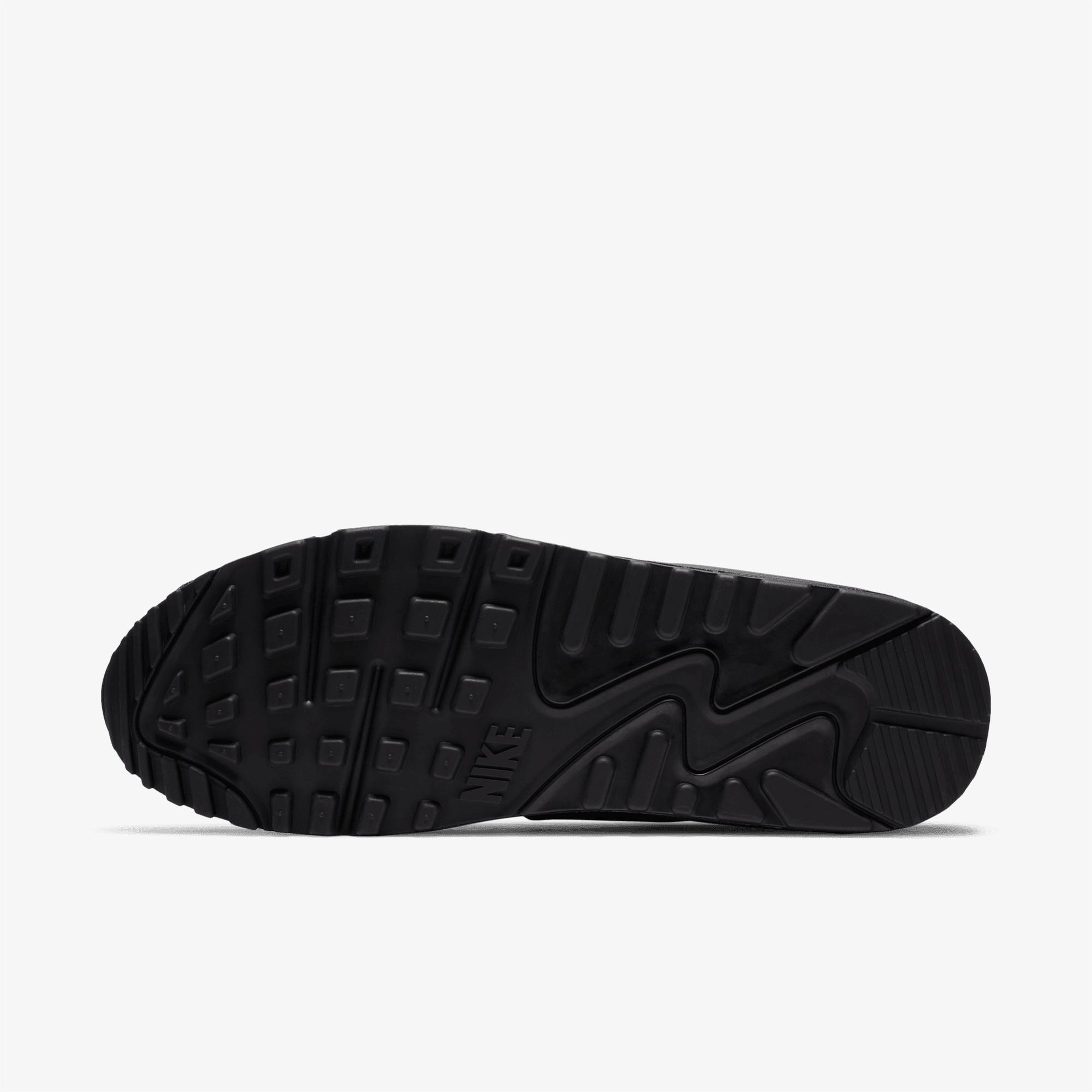Nike Air Max 90 Leather Erkek Siyah Spor Ayakkabı