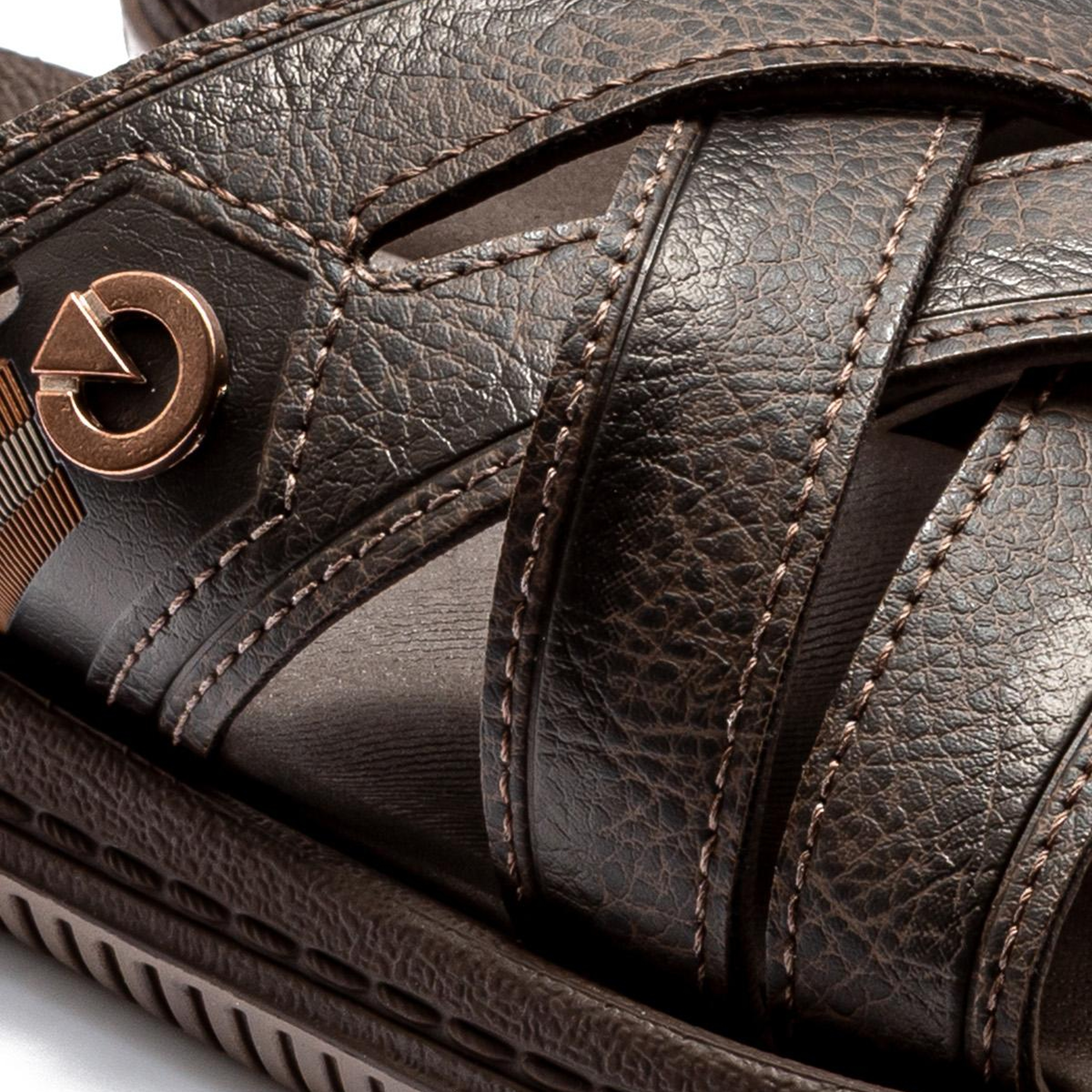 Essencial Slide Erkek Terlik Kahverengi 39/46