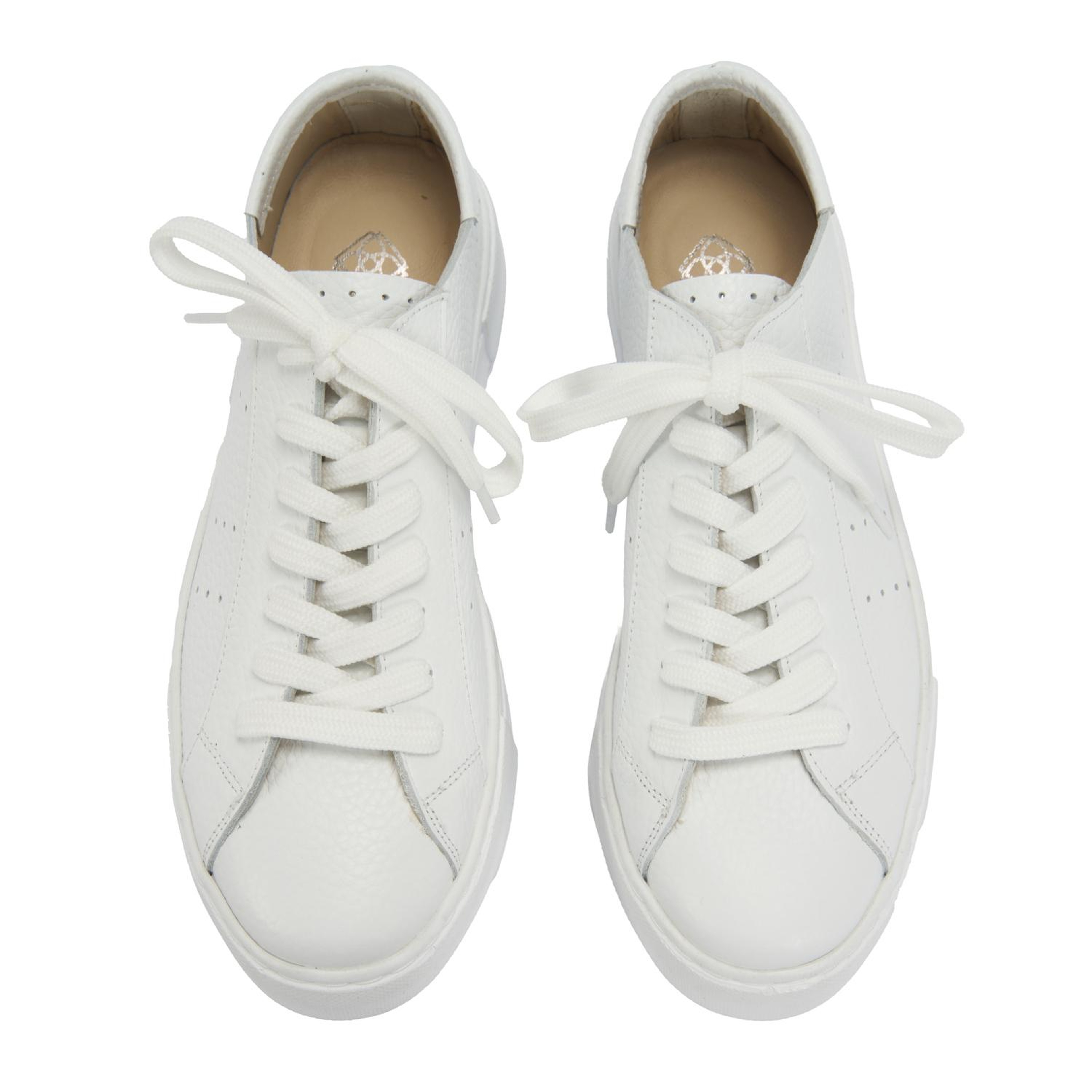 Kadın Beyaz Deri Spor Ayakkabı