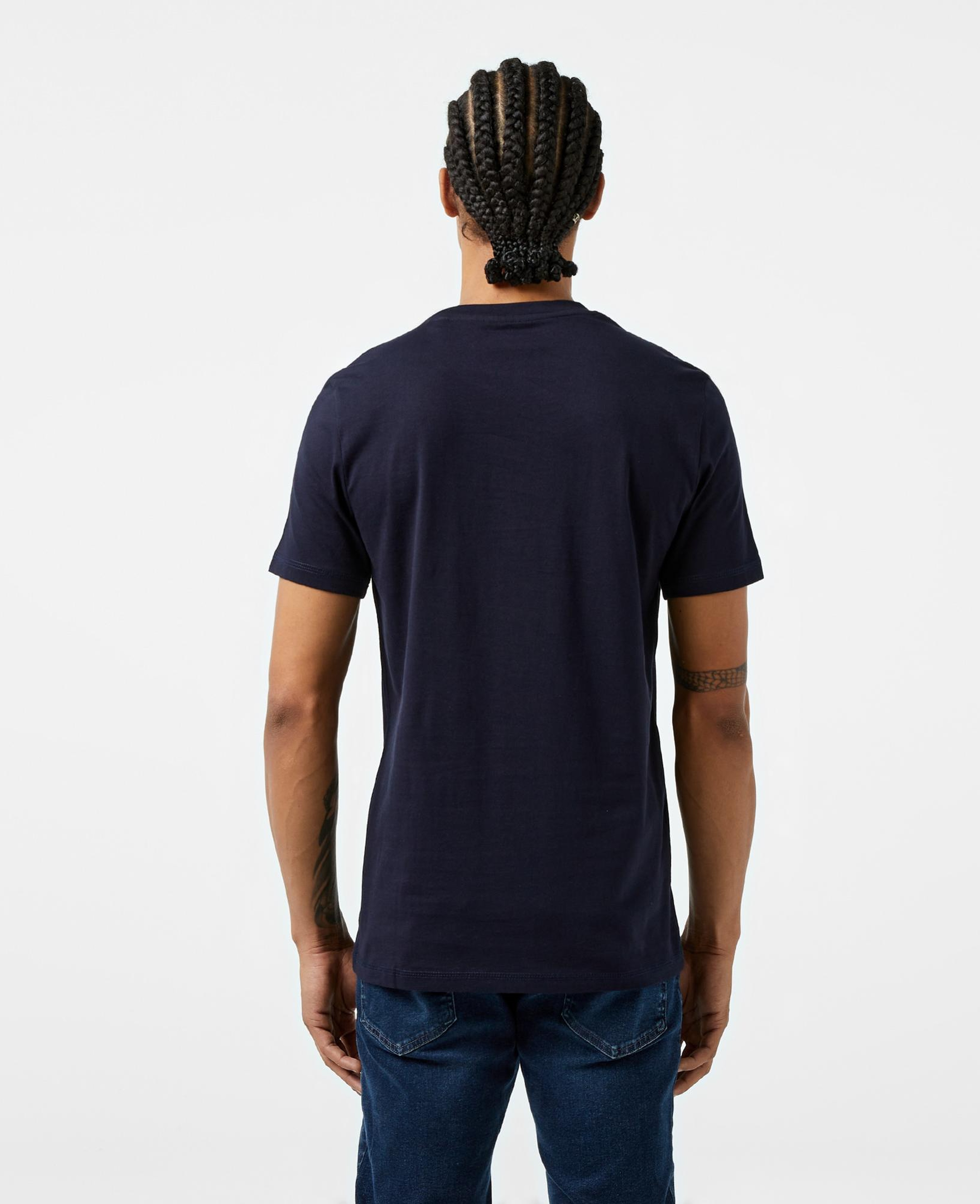 Guess Mid Organic Stream Erkek Lacivert T-Shirt