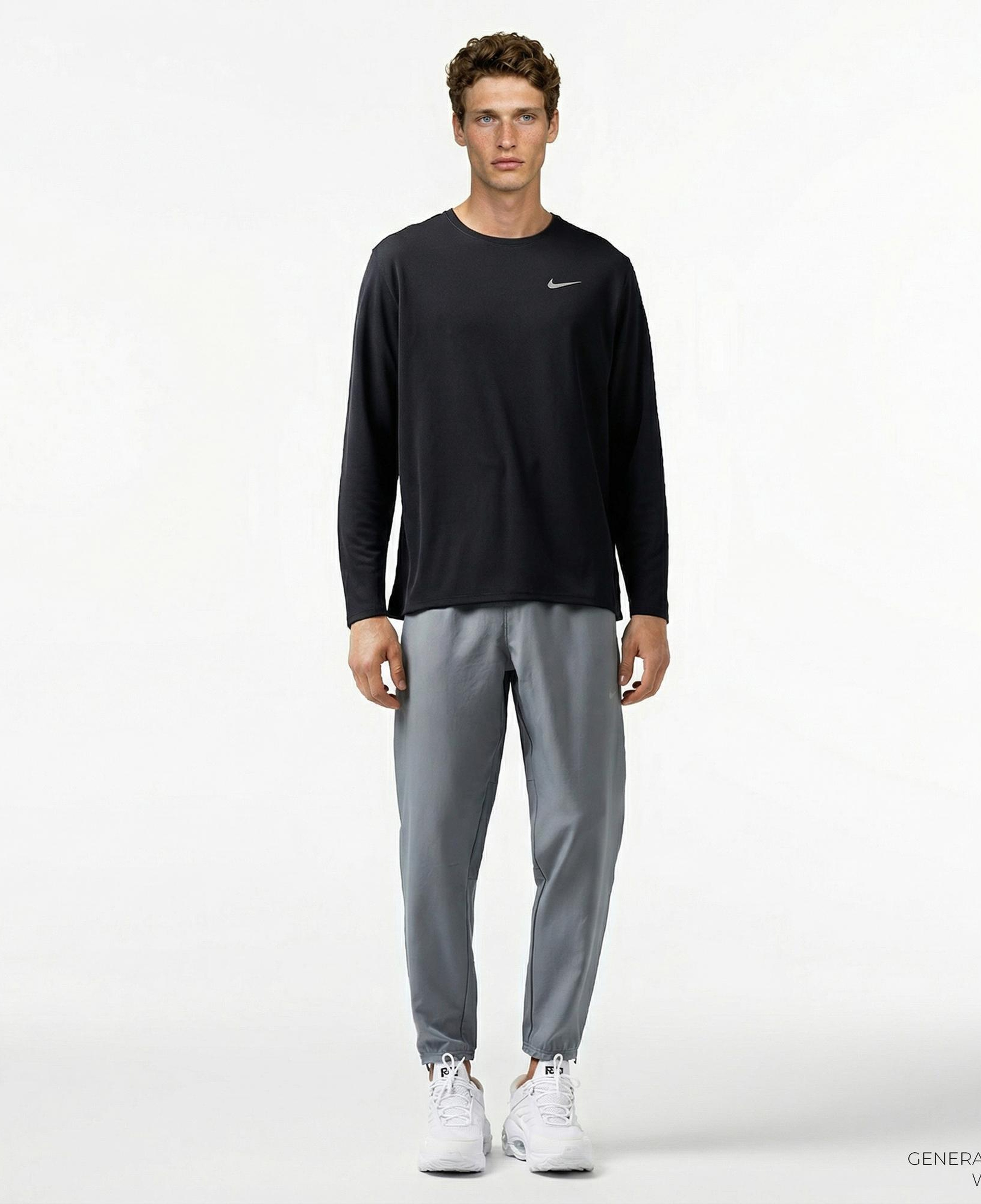 Nike Dri-Fit Challenger Woven Erkek Gri Eşofman Altı