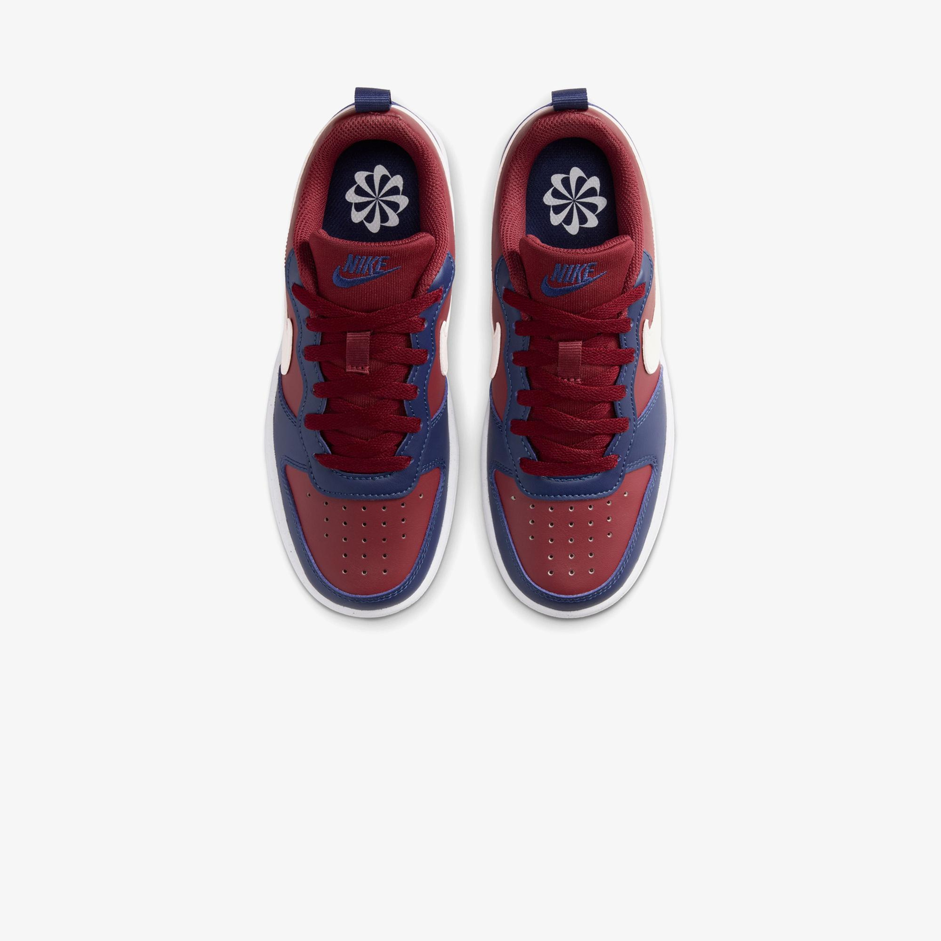 Nike Court Borough Low Recraft Bordo Spor Ayakkabı