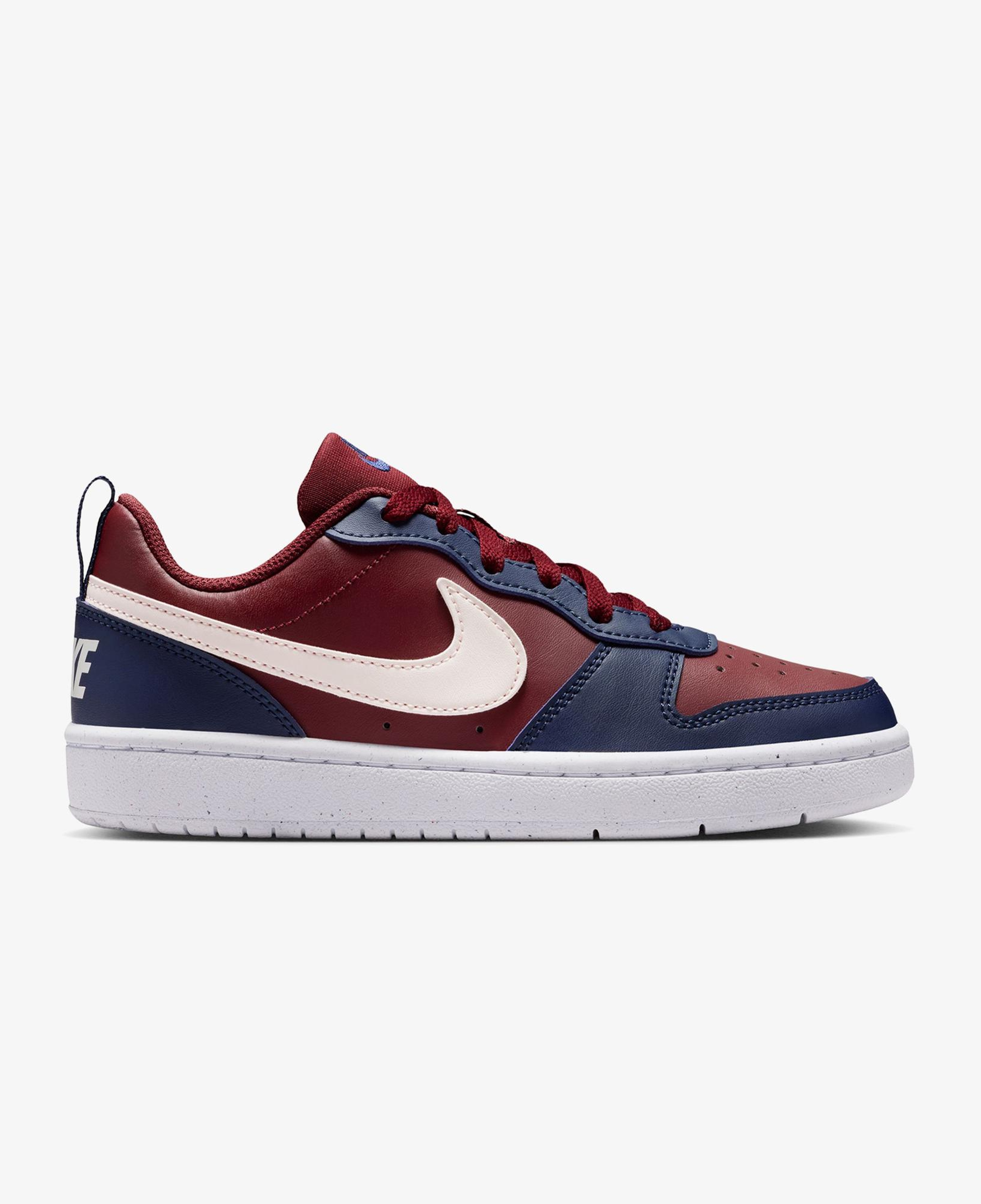 Nike Court Borough Low Recraft Bordo Spor Ayakkabı