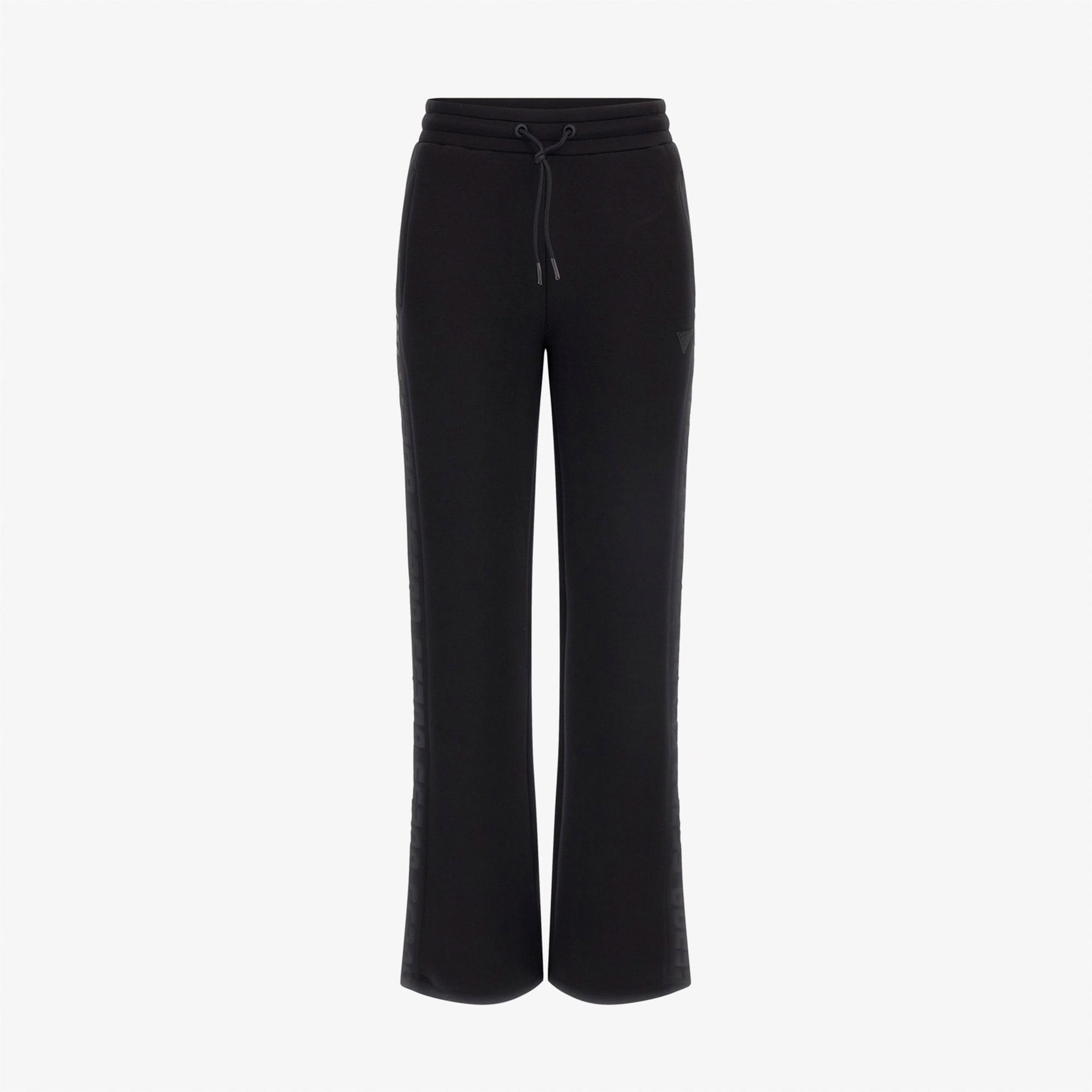 Guess Brenda Scubaaight Kadın Siyah Eşofman Altı