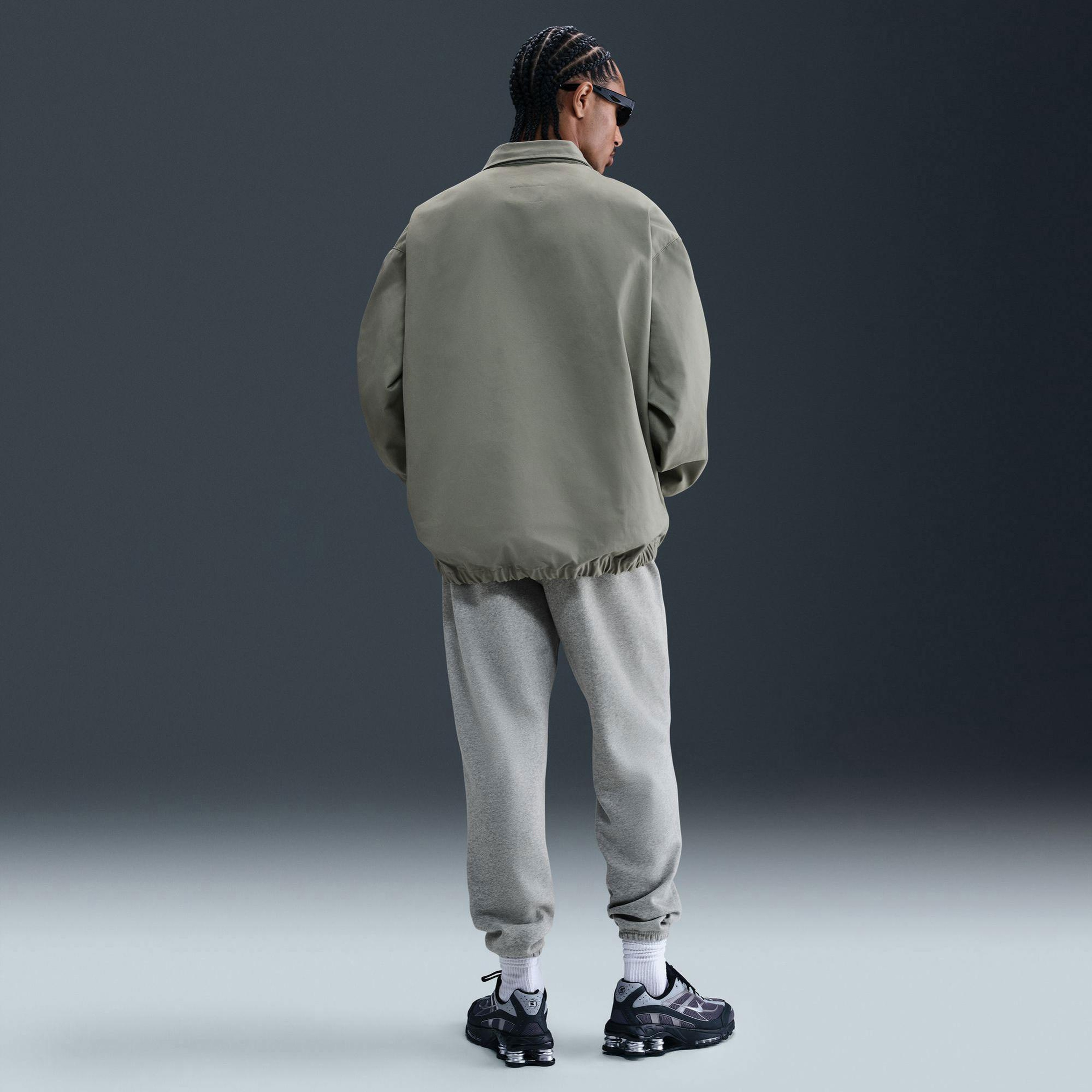 Nike Club Cuffed Brushed Erkek Gri Eşofman Altı