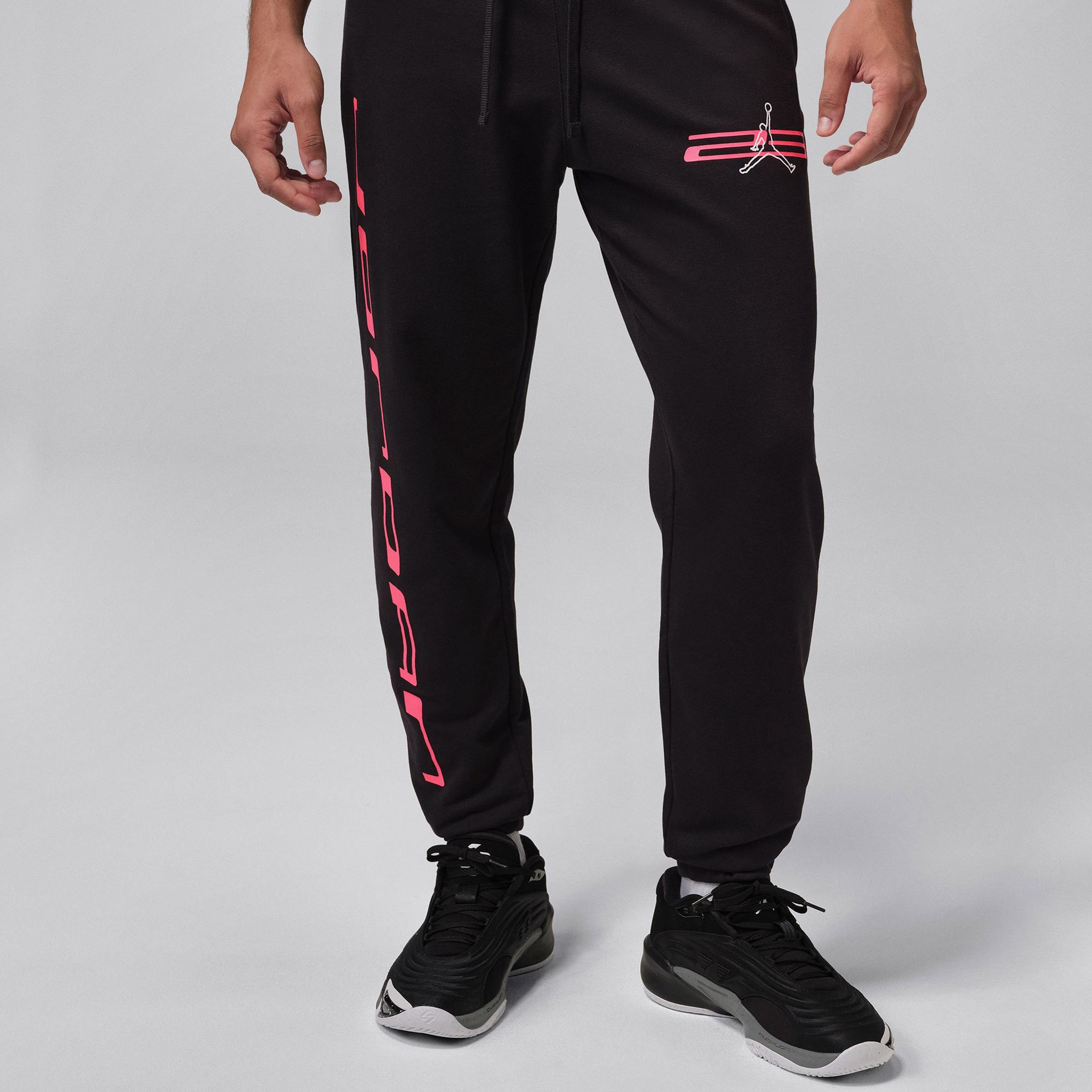 Jordan Dri-Fit Sport Crossover Fleece Erkek Siyah Eşofman Altı