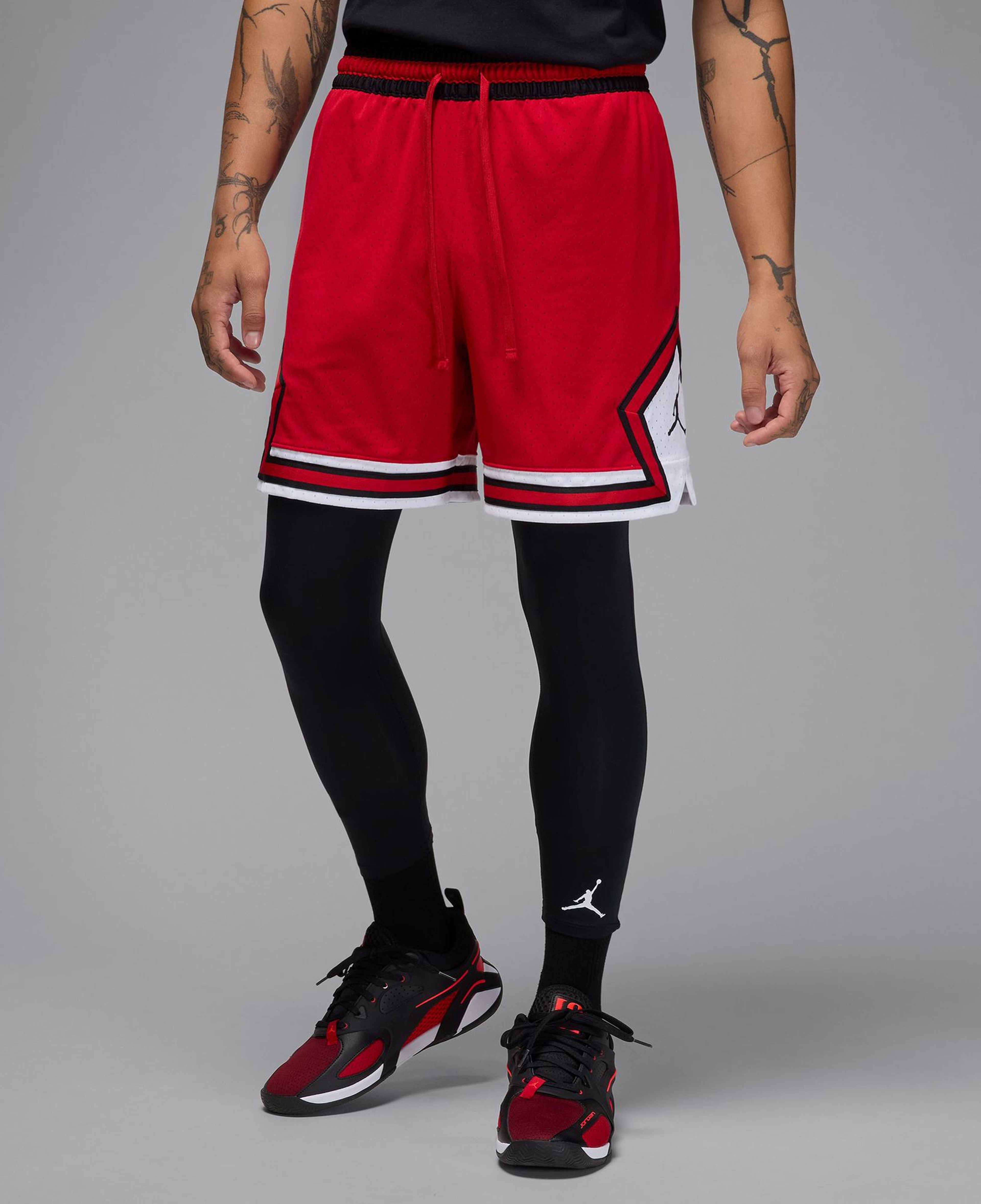 Jordan Dri-Fit Sport Diamond Erkek Kırmızı Şort