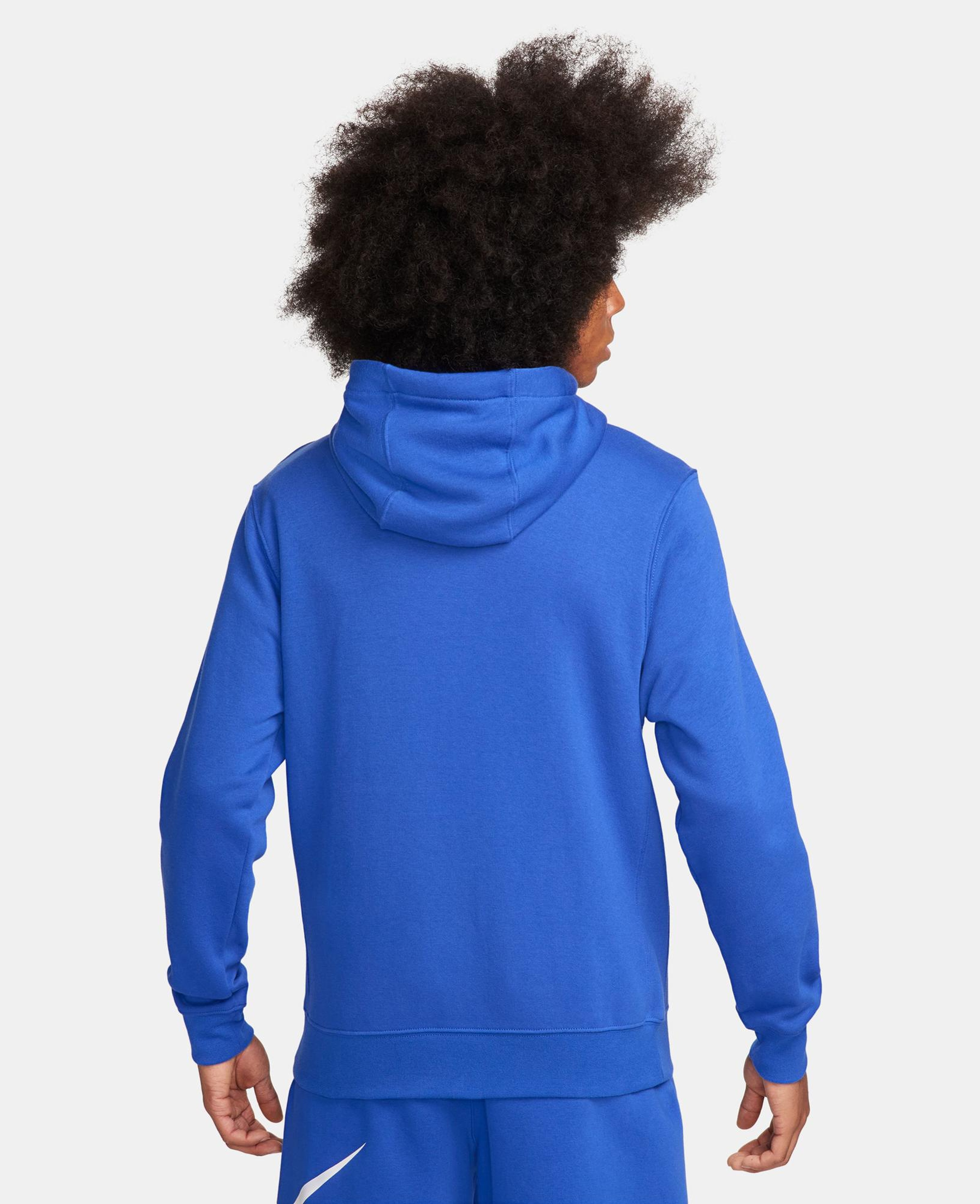 Nike Sportswear Club Fleece Erkek Mavi Sweatshirt