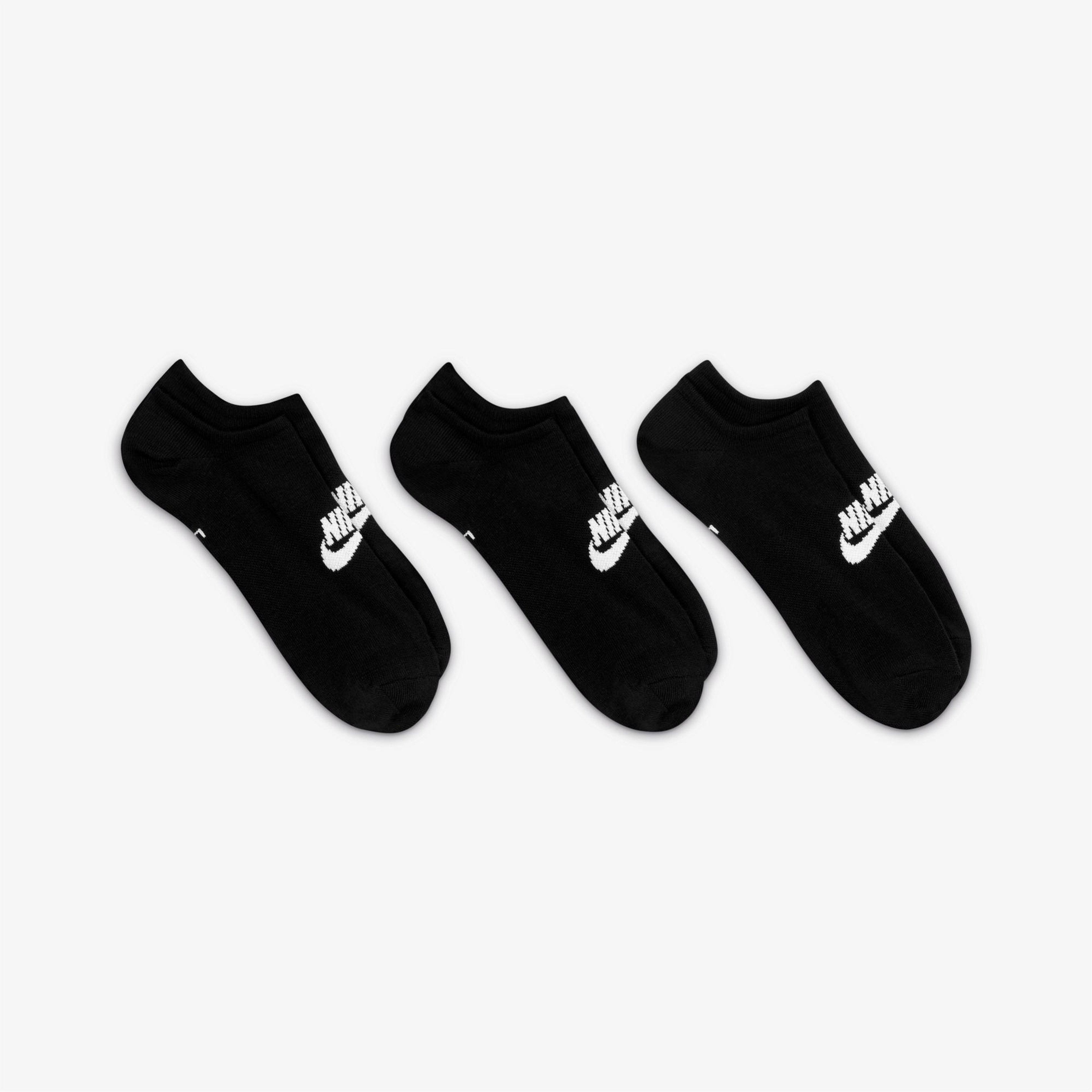 Nike Sportswear Everyday Essential Ns 3'lü Unisex Siyah Çorap