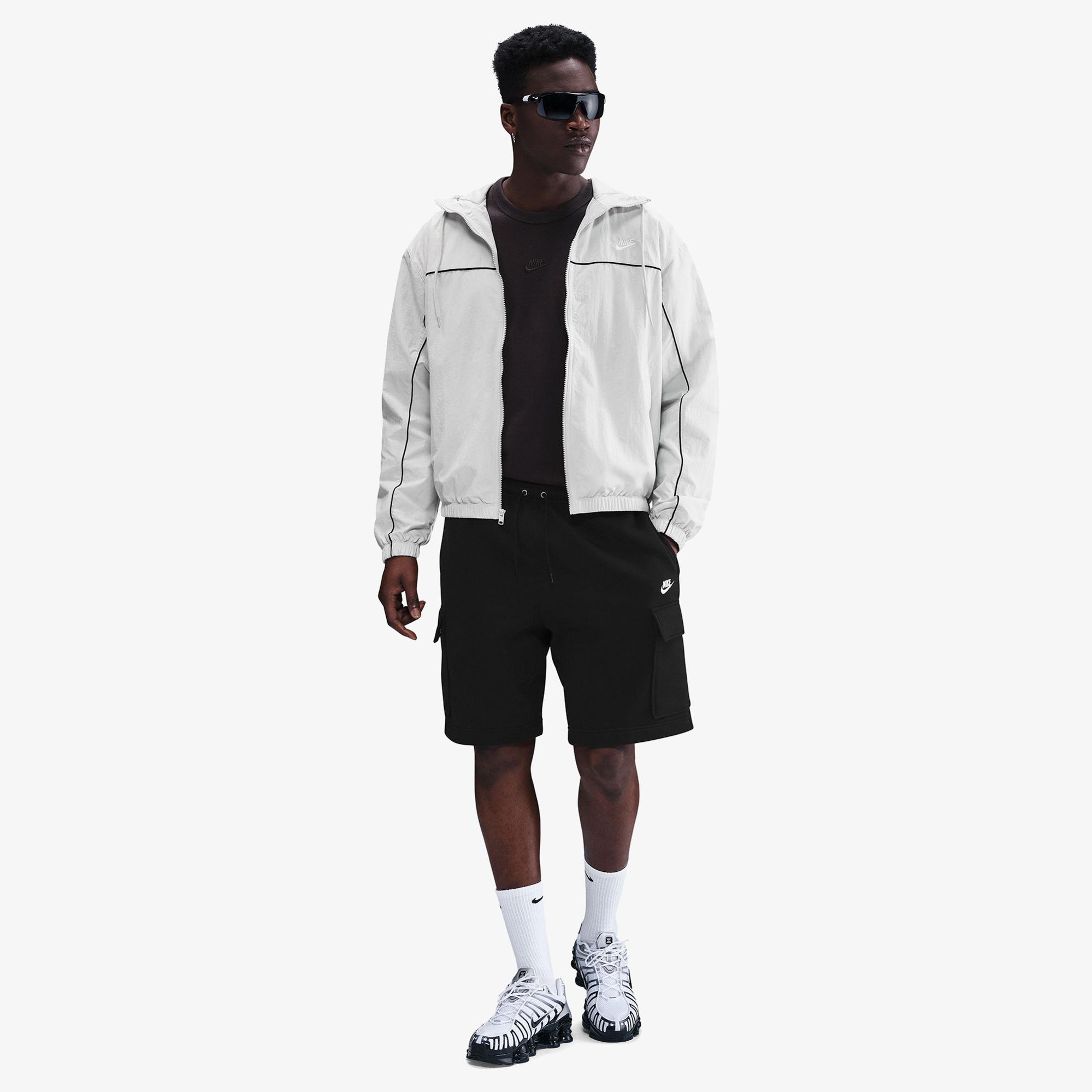 Nike Club Cargo Erkek Beyaz Şort