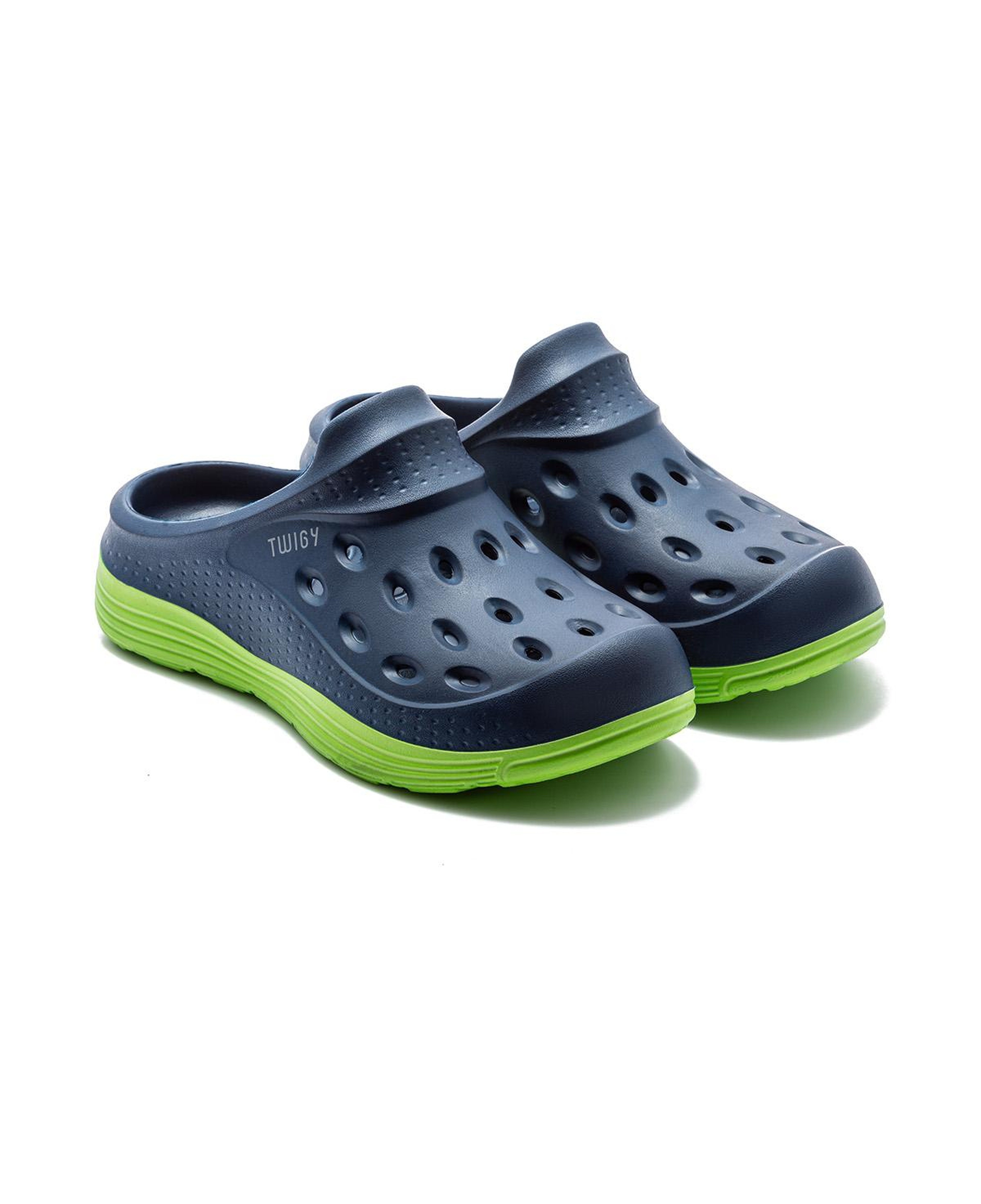 Manuel Erkek Terlik Lacivert-Yeşil 41/45