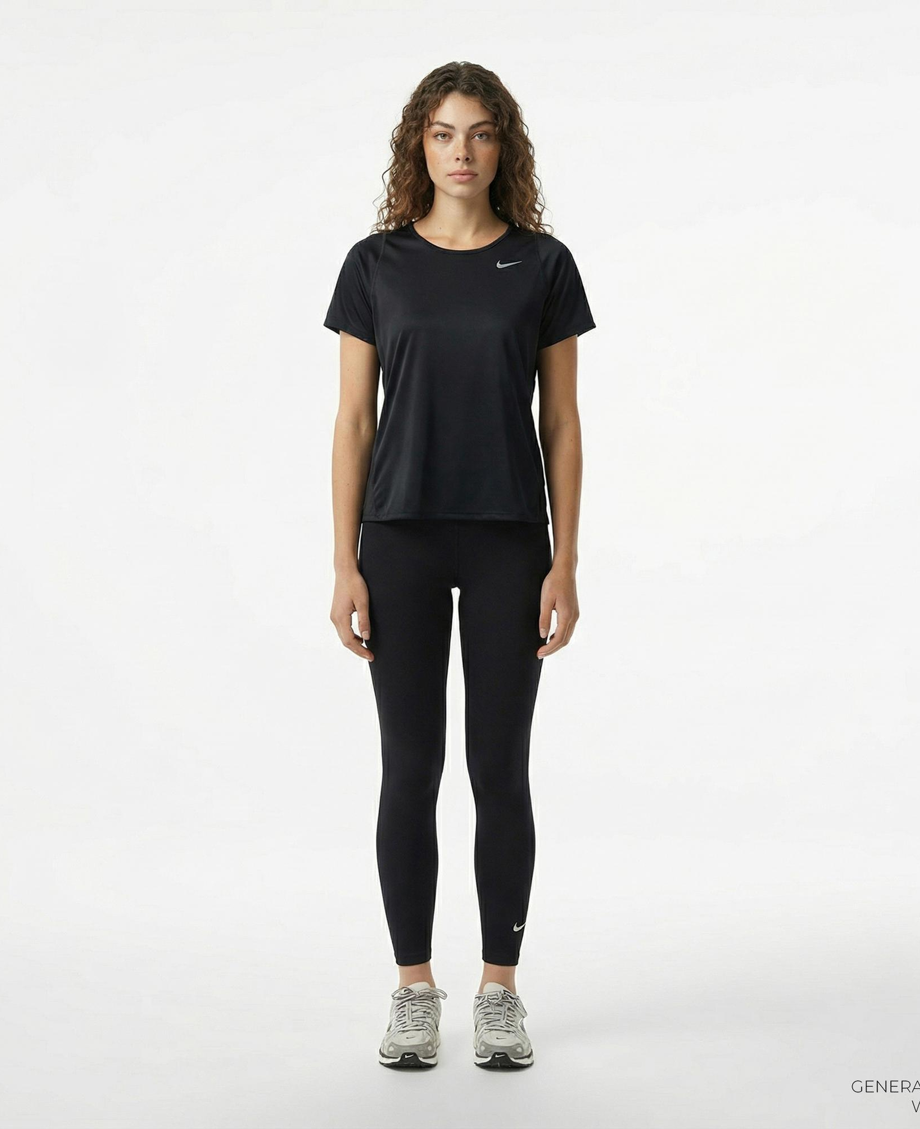 Nike Sportswear Classic High Rise 7/8 Kadın Siyah Tayt