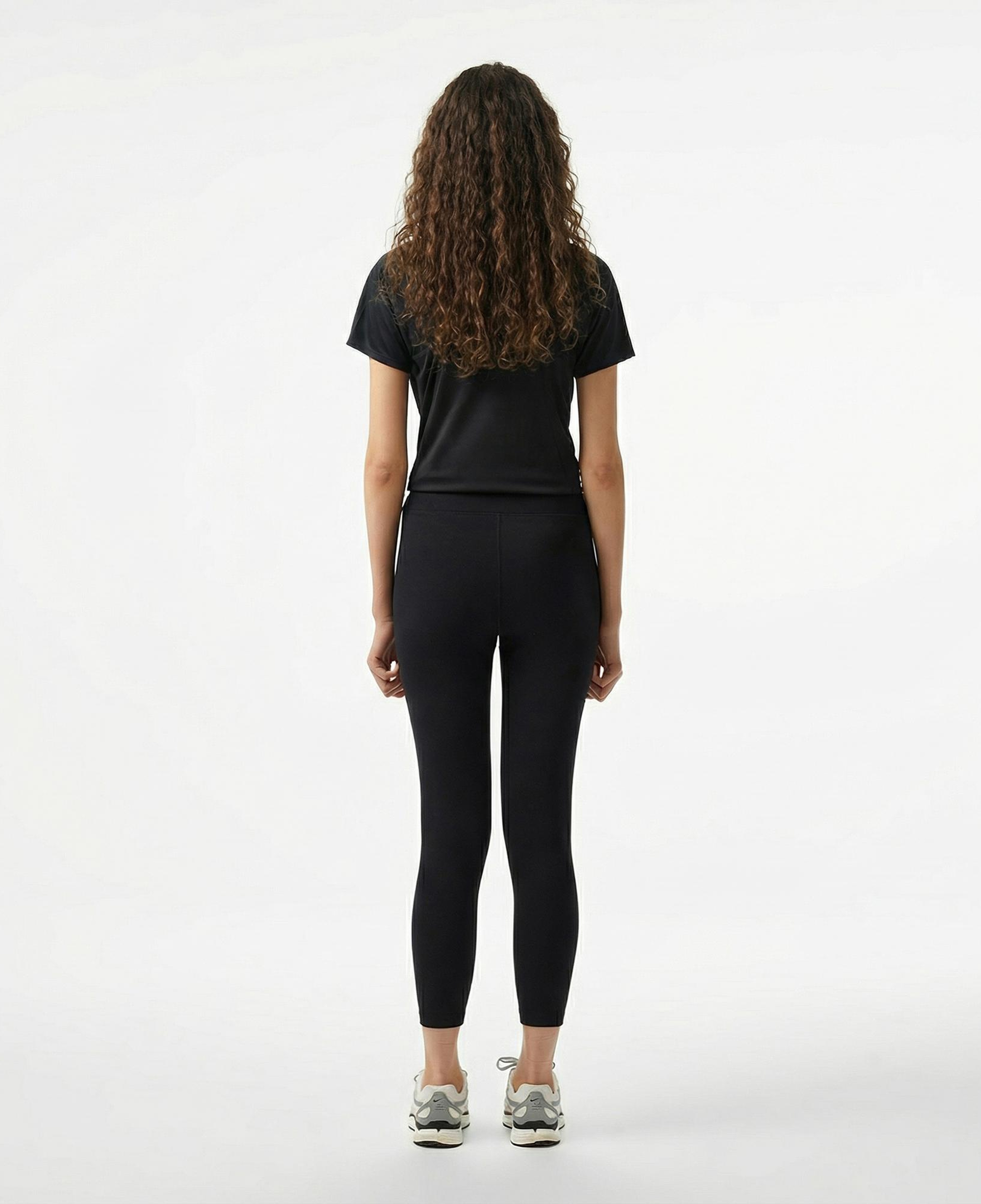 Nike Sportswear Classic High Rise 7/8 Kadın Siyah Tayt