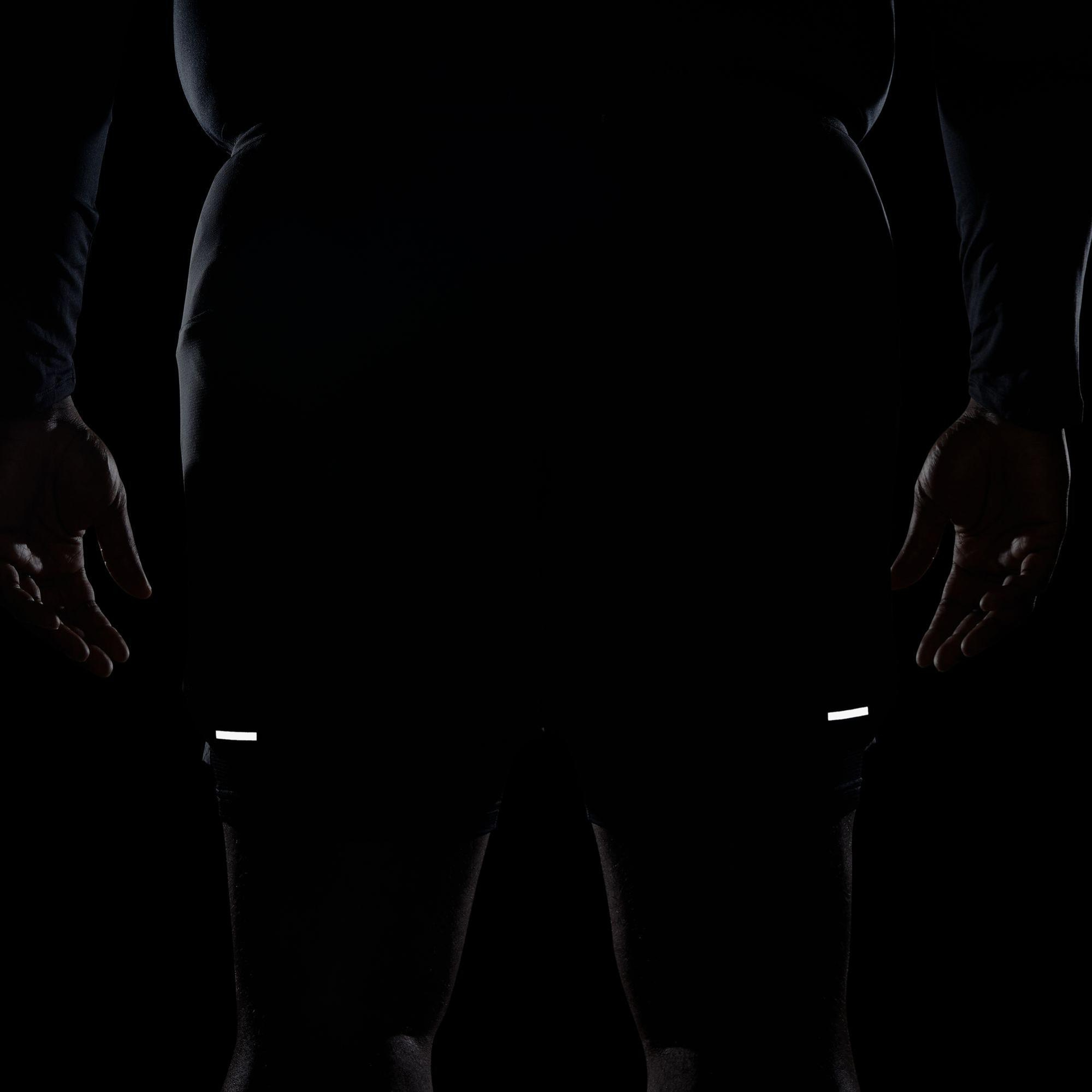 Nike Dri-Fit Stride 13 cm Hybrid Erkek Siyah Şort