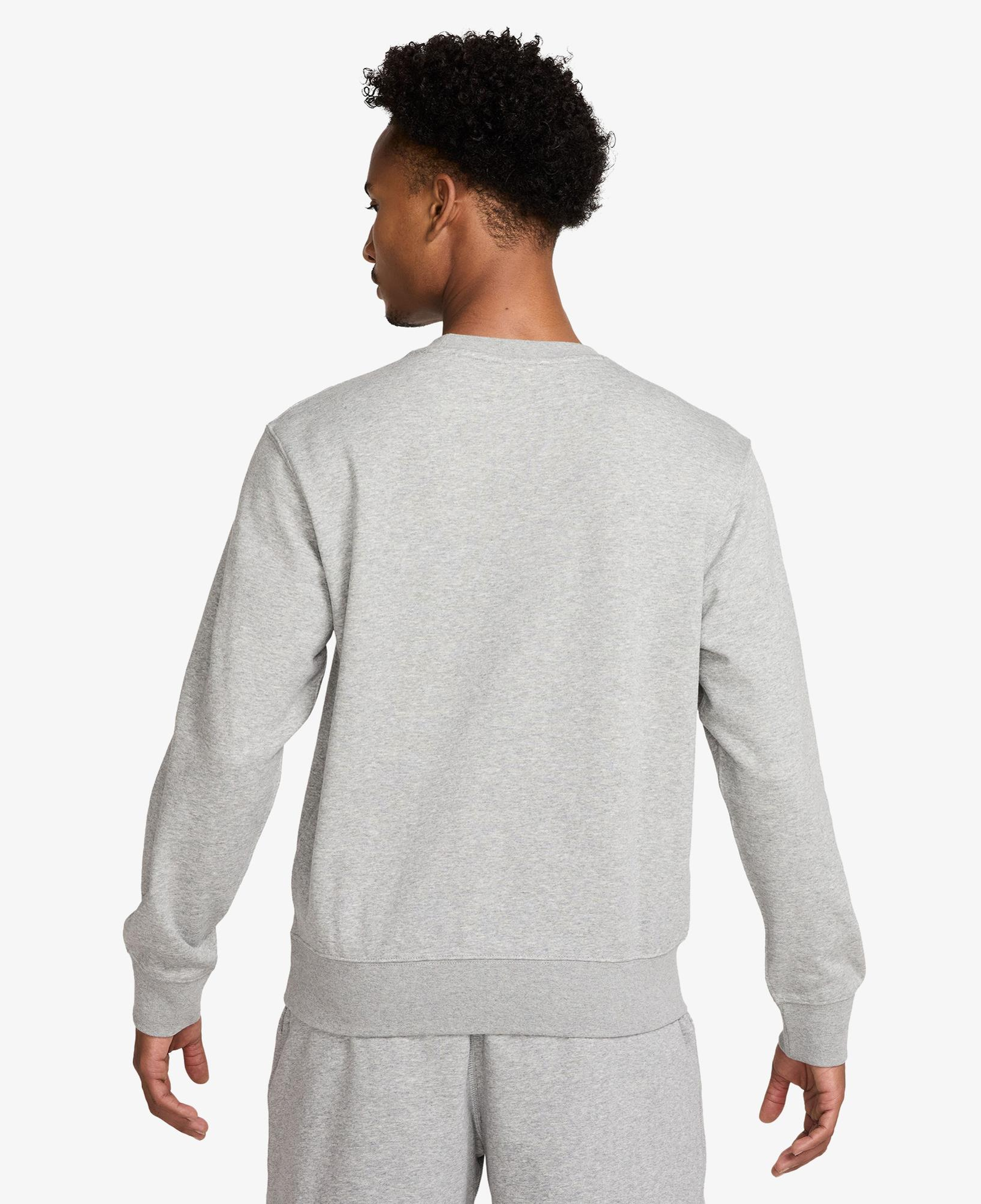 Nike Club Crew Erkek Gri Sweatshirt