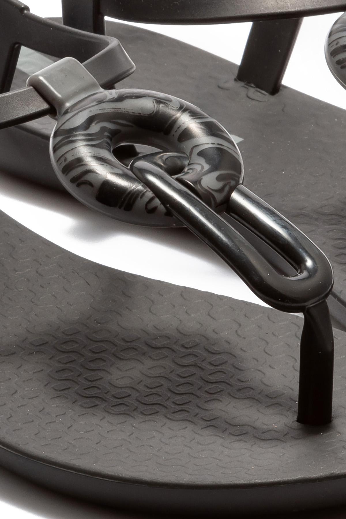 Class Marble Kadın Sandalet Siyah 35/42