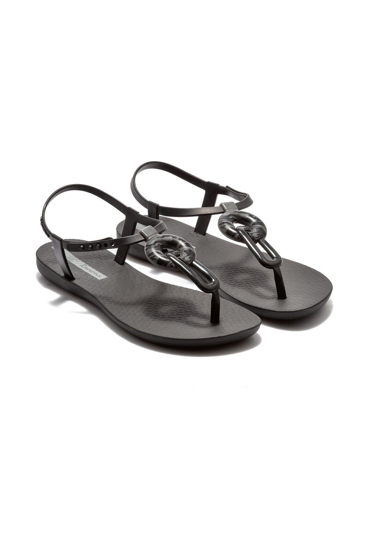 Class Marble Kadın Sandalet Siyah 35/42