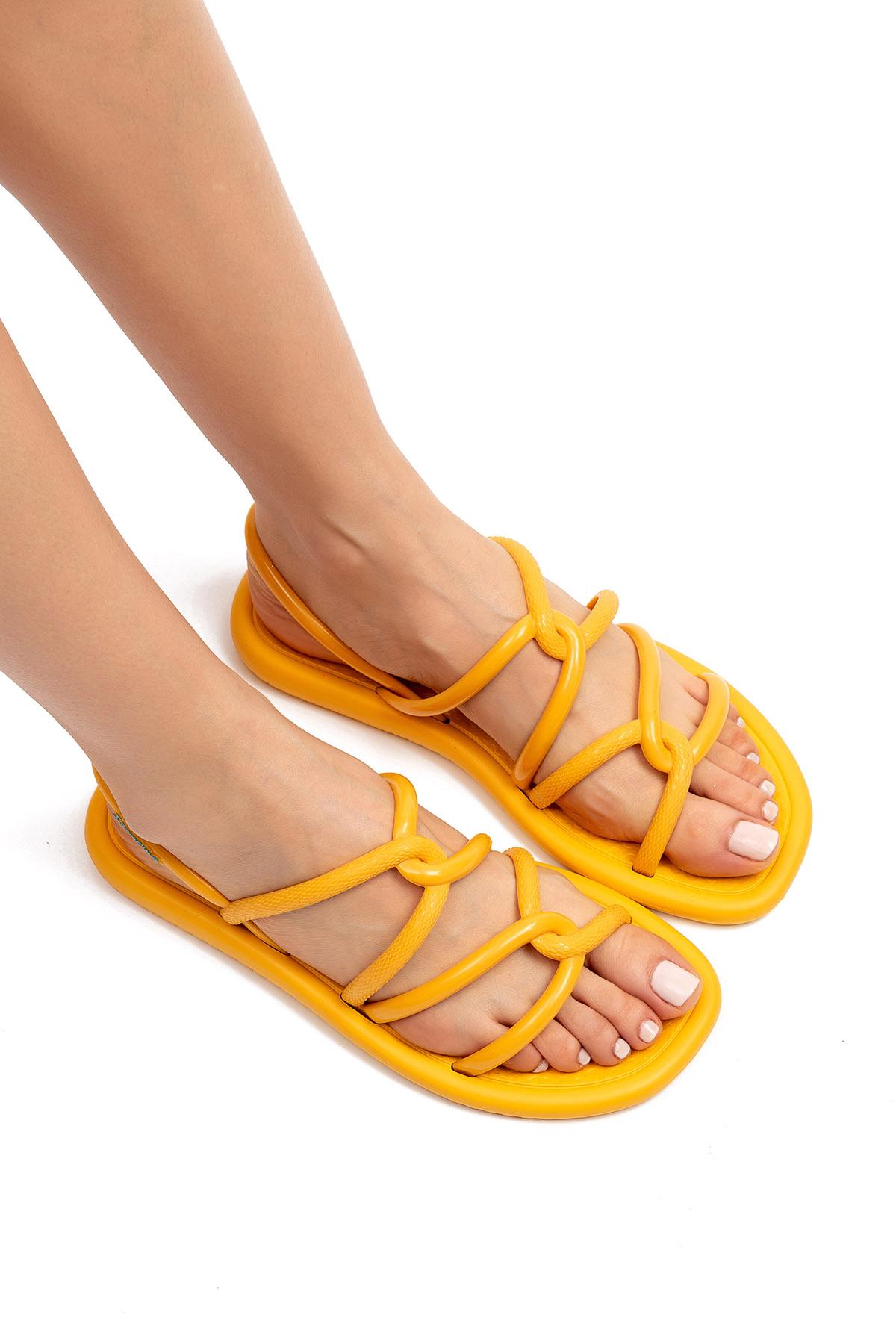 Meu Sol Kadın Sandalet Sarı 37/42
