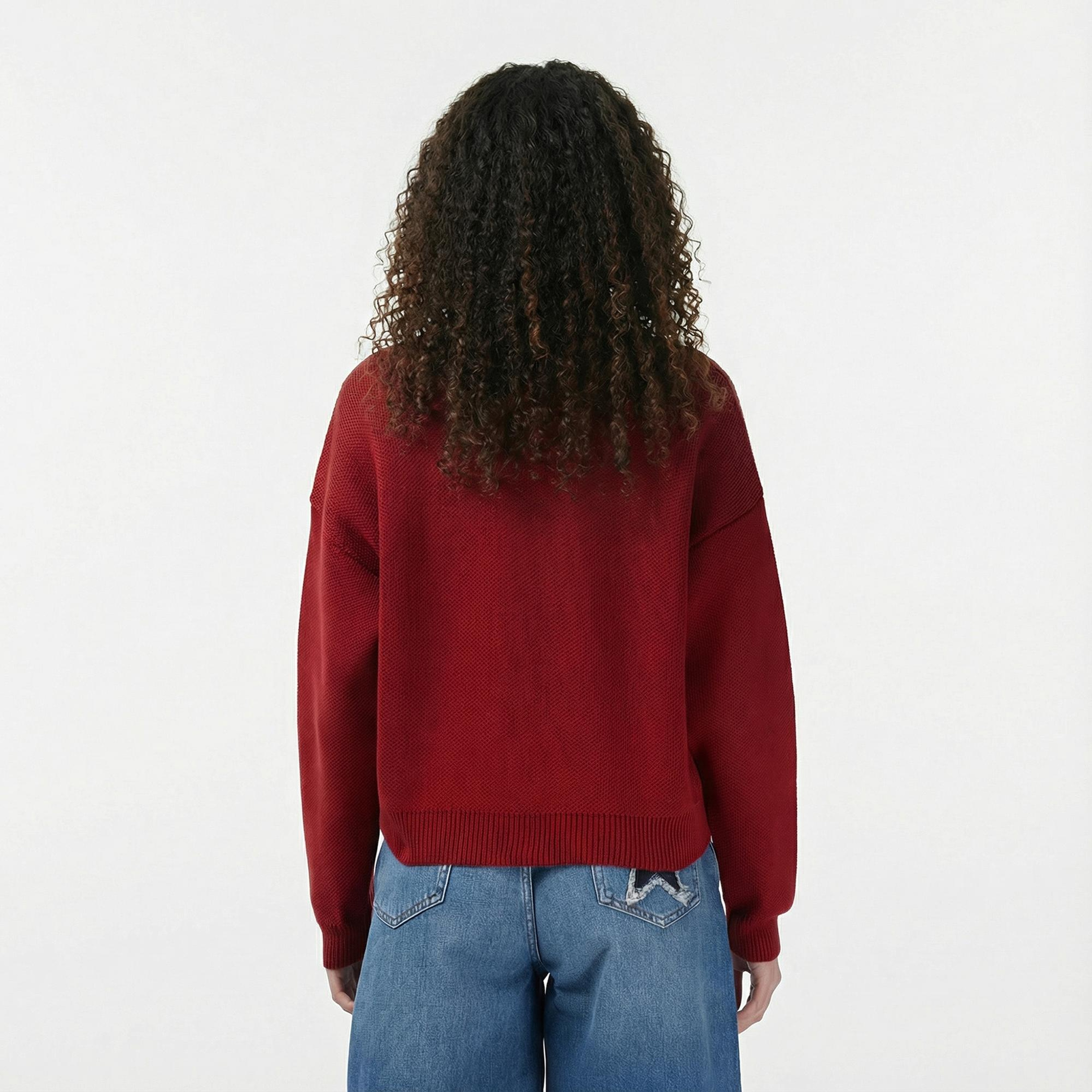 Les Benjamins 310 Kadın Kırmızı Hırka