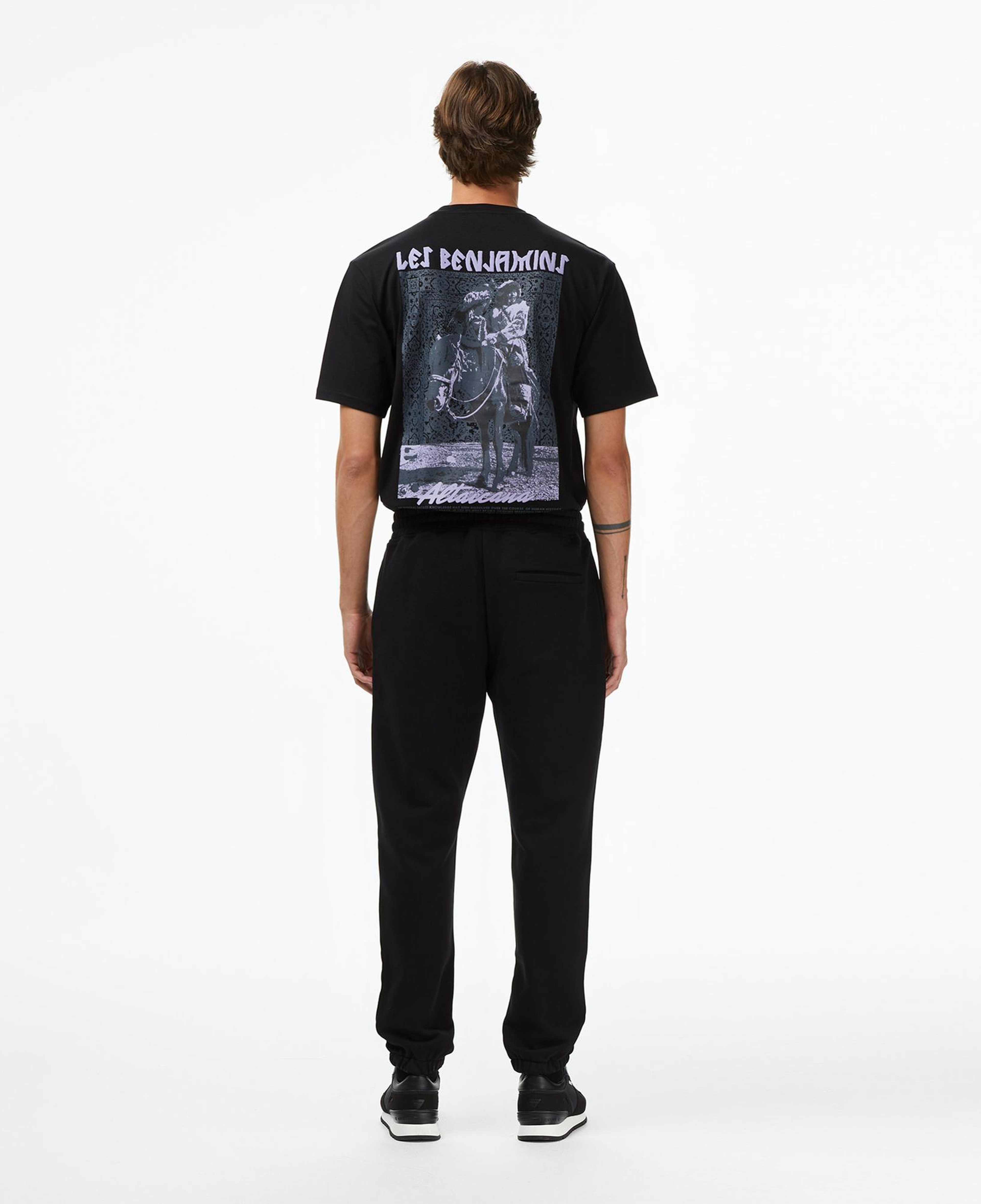 Les Benjamins 008 Erkek Siyah Eşofman Altı