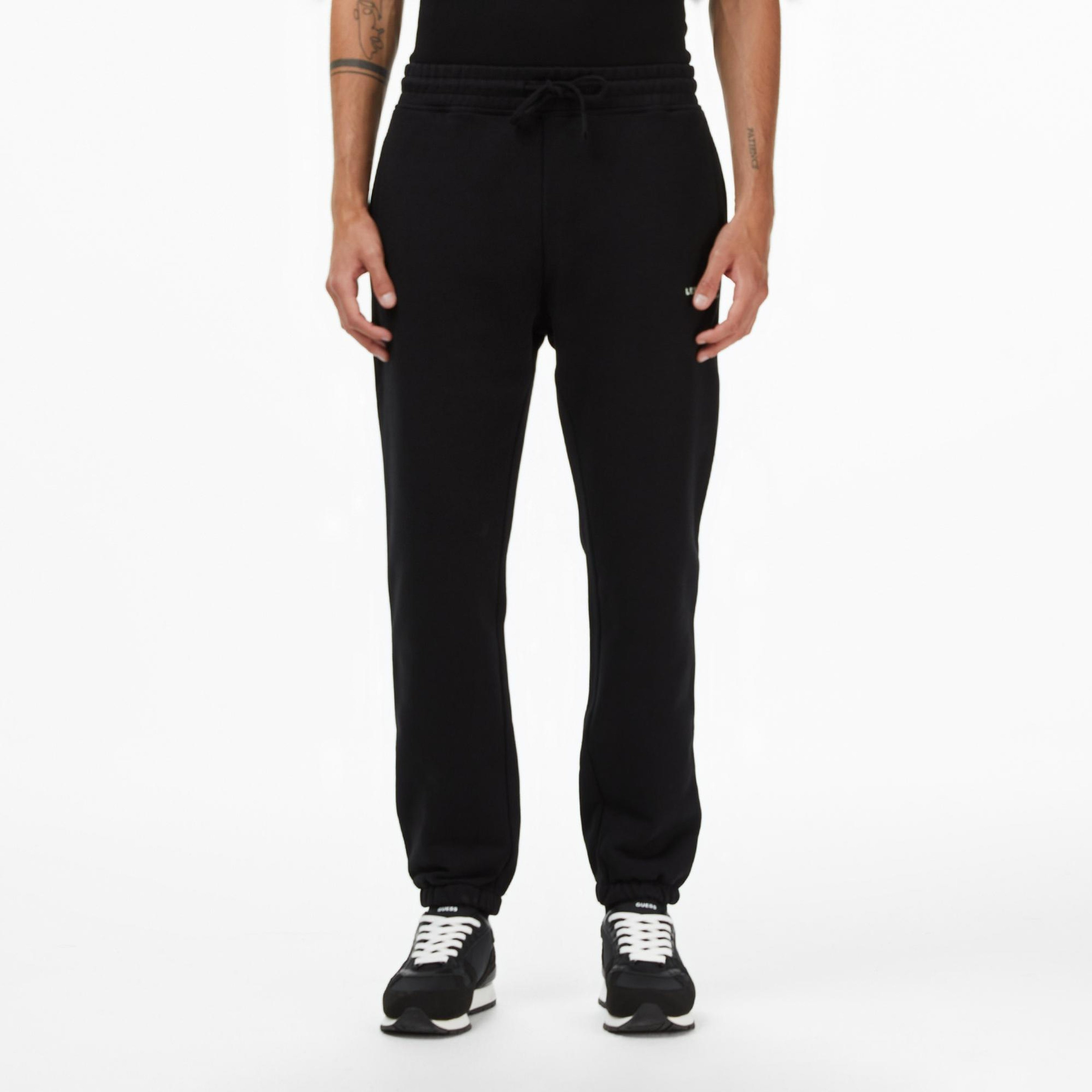 Les Benjamins 008 Erkek Siyah Eşofman Altı