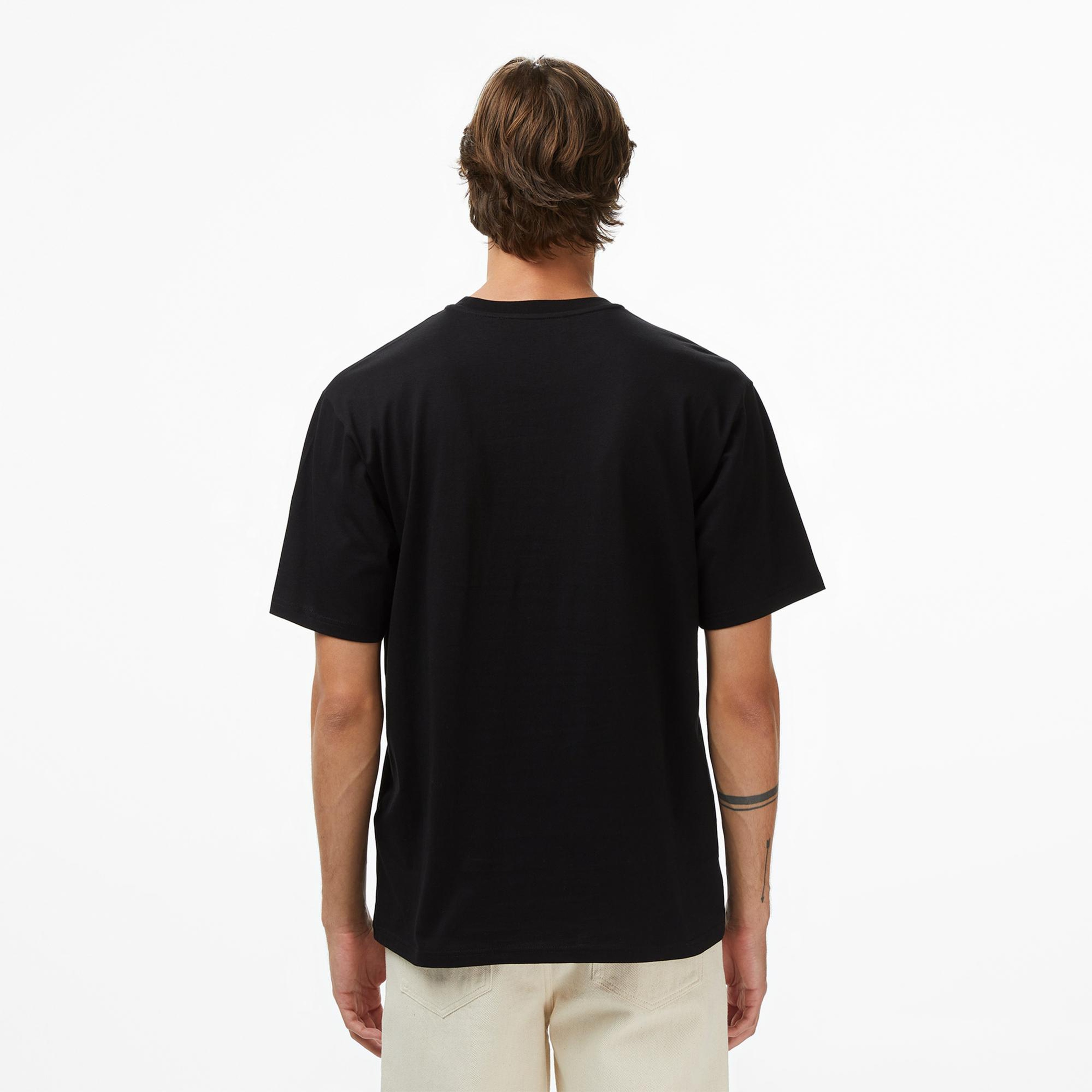 Les Benjamins Relaxed 012 Erkek Siyah T-Shirt