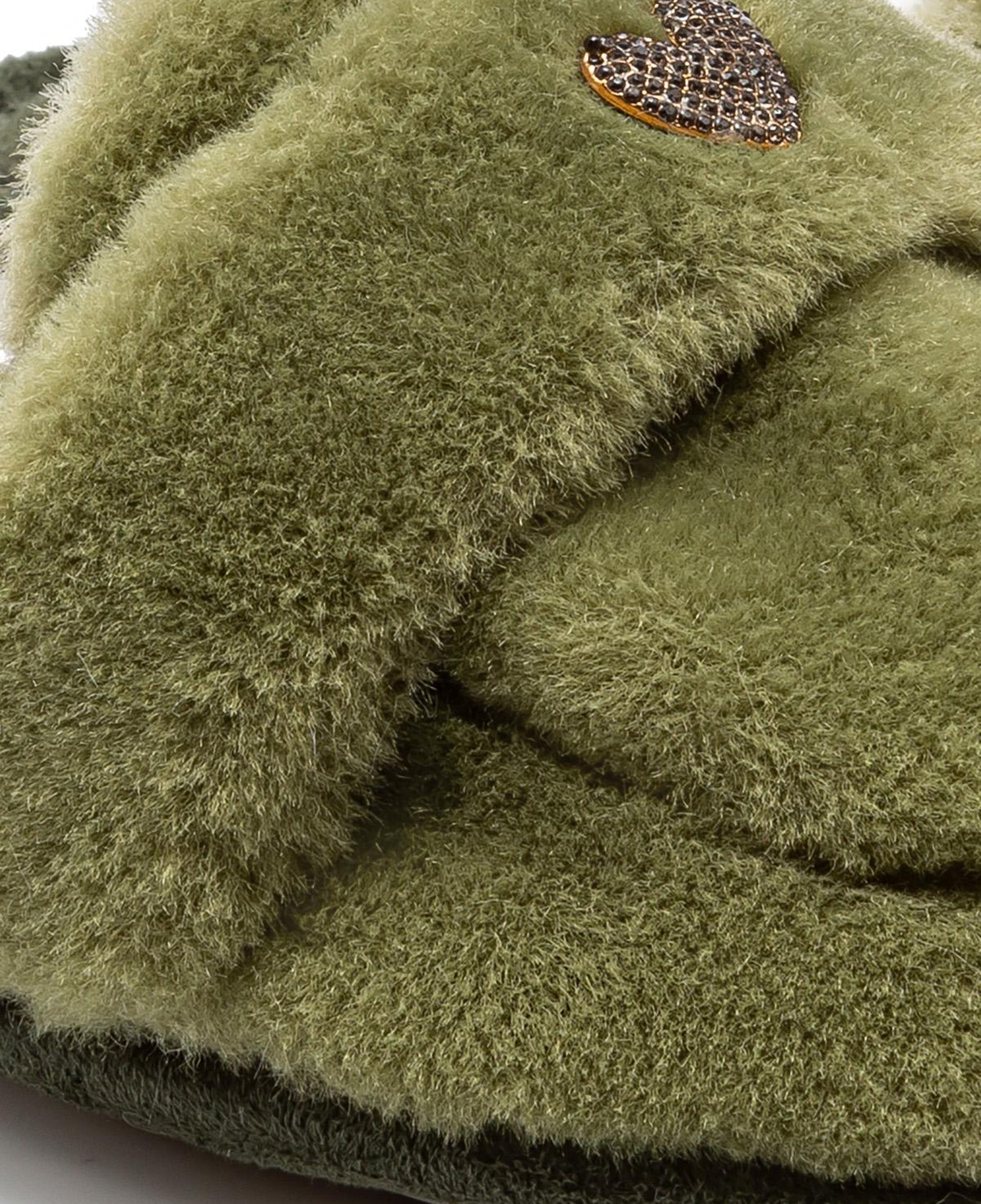 Mammy Peluş Kadın Ev Terliği Yeşil 37/41