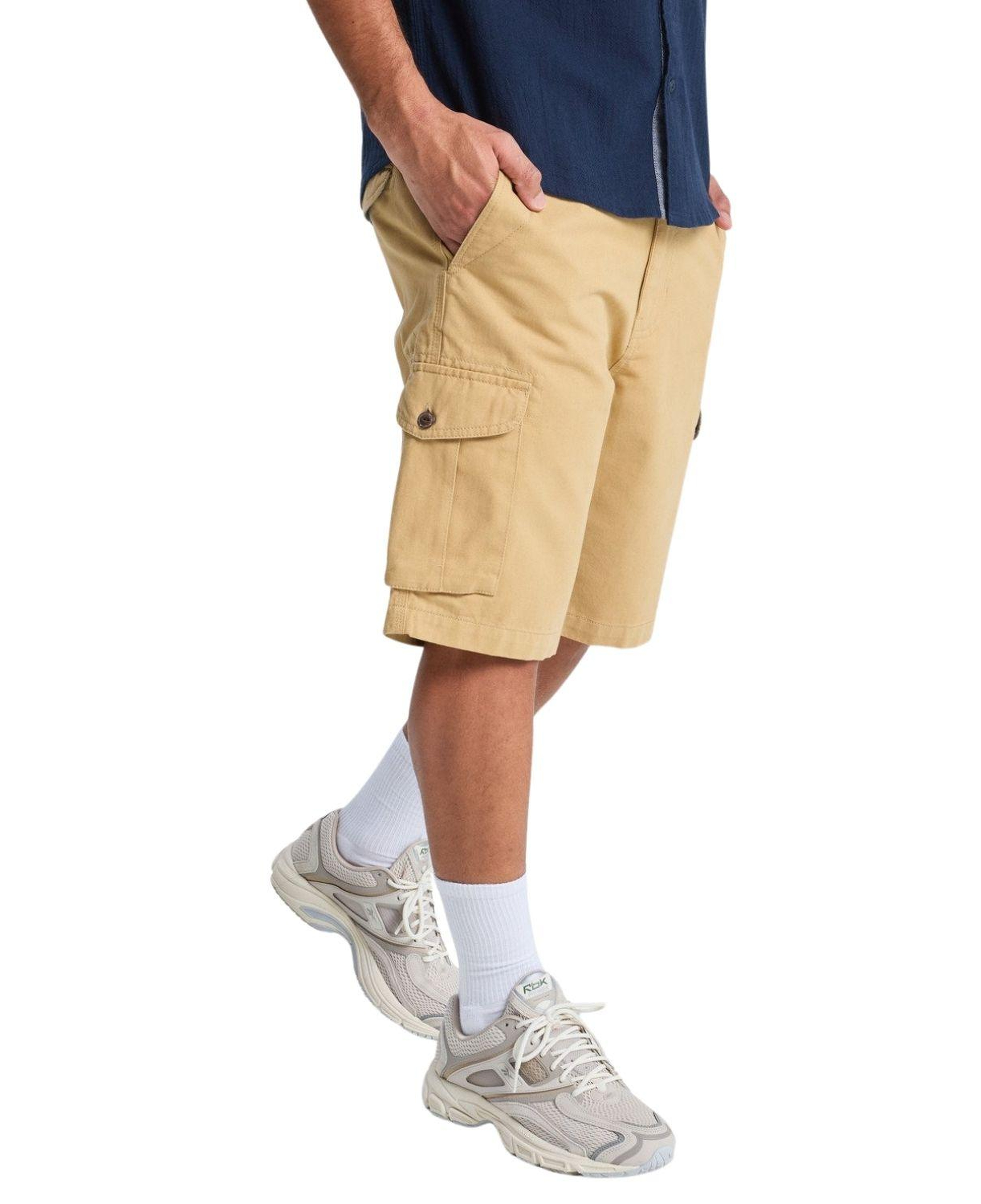 Quiksilver Crucial Battle Cargo Erkek Yeşil Walkshort